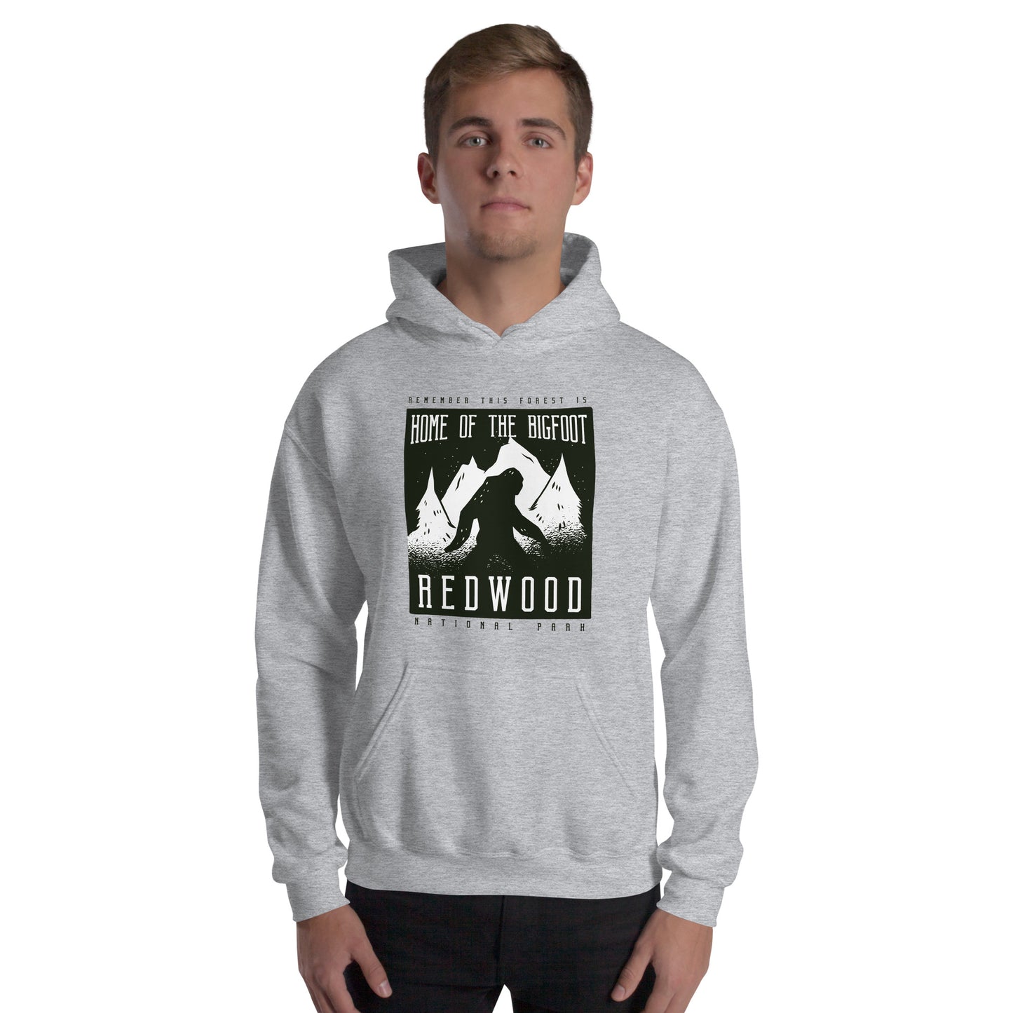 Bigfoot Redwood Unisex Hoodie