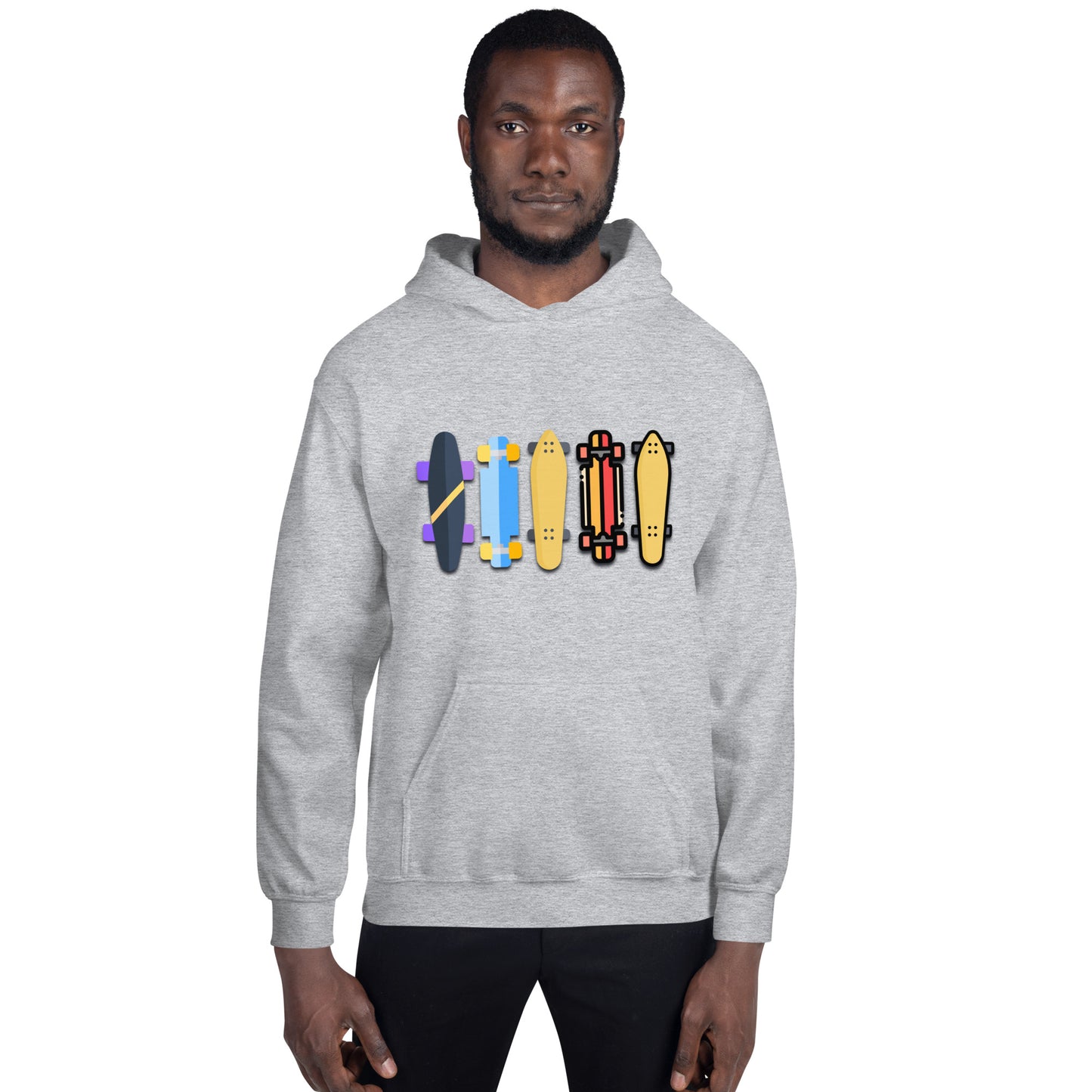 Skateboard Decks Unisex Hoodie