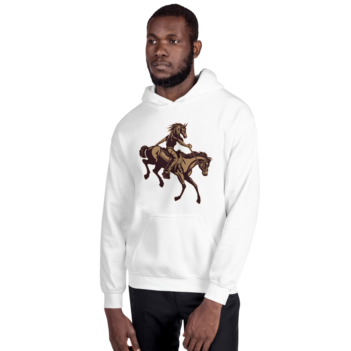 Horse-Man Unisex Hoodie