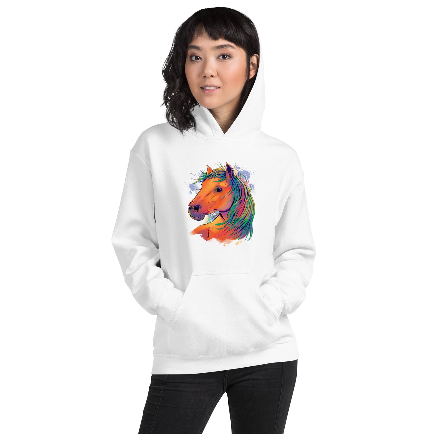 Horse Rainbow Unisex Hoodie