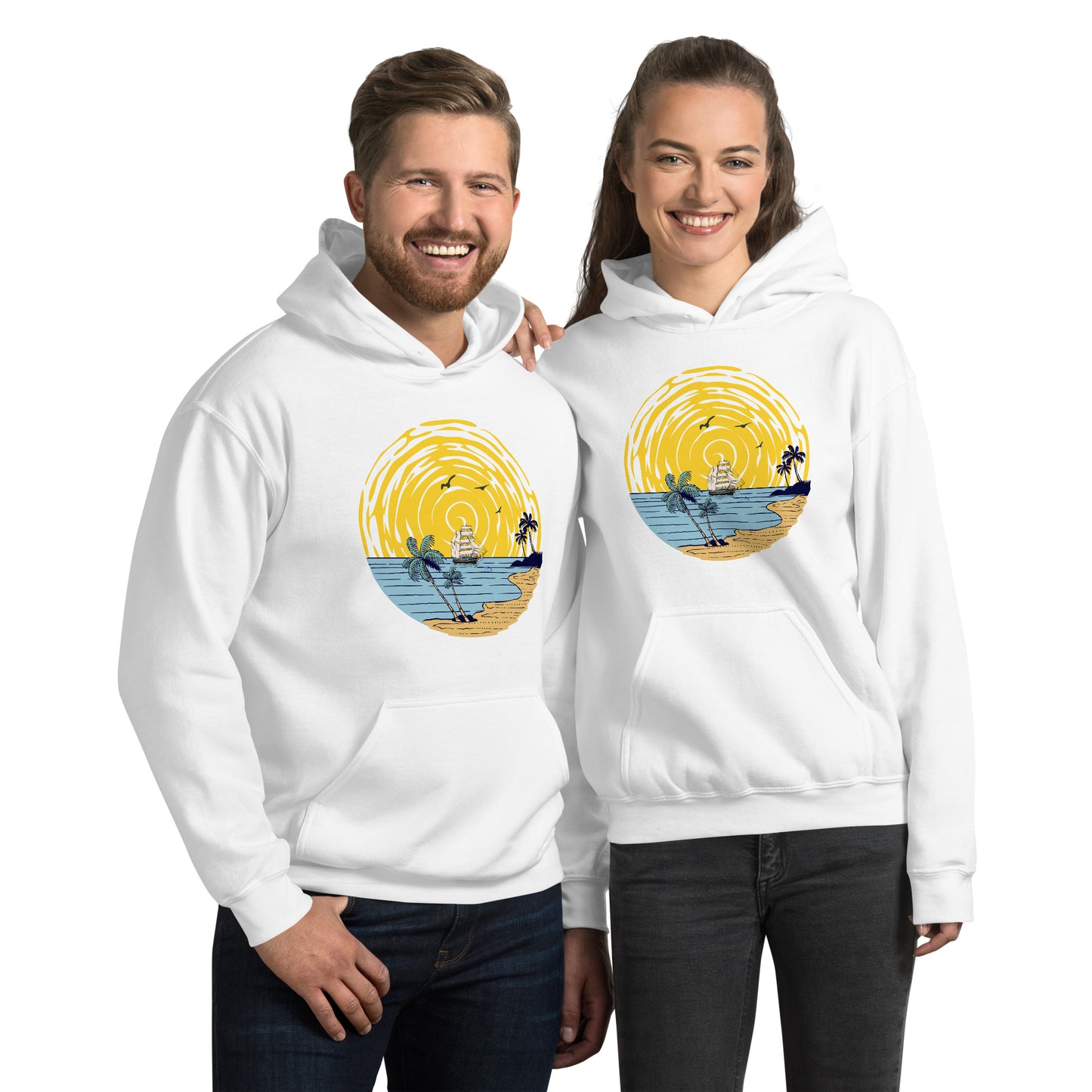 Paradise Ship Unisex Hoodie