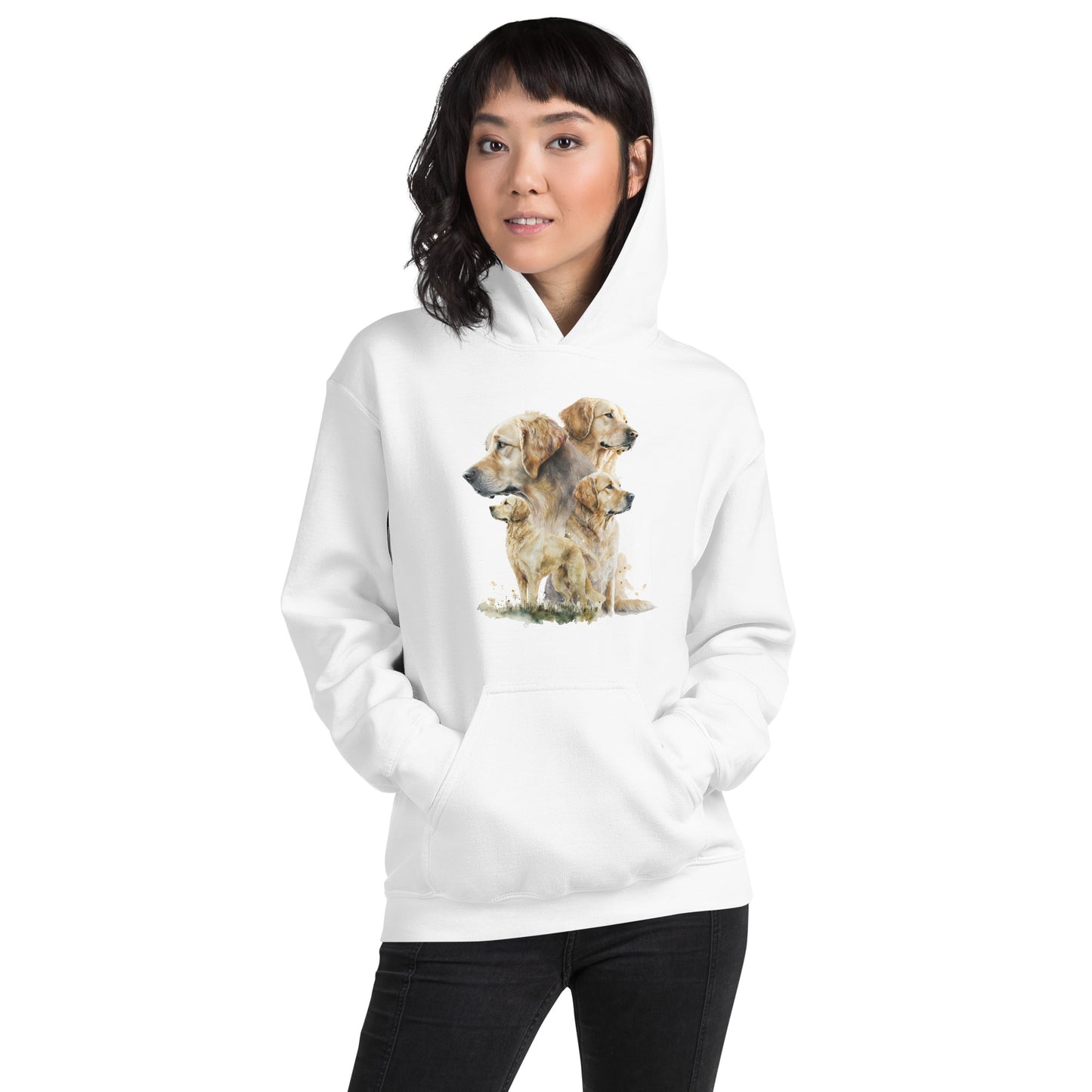 Golden Retrievers Unisex Hoodie