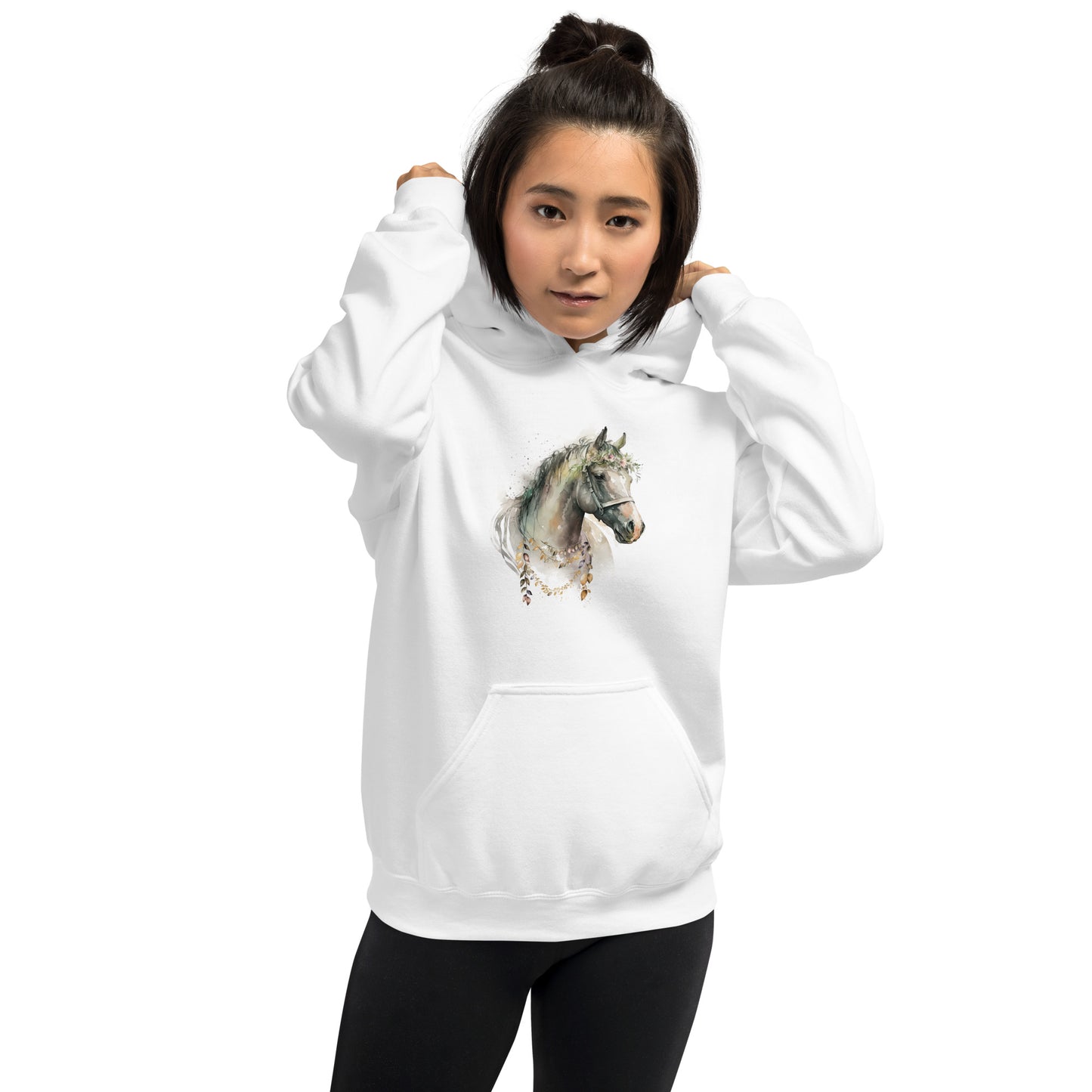 Whimsical Horse Unisex Hoodie