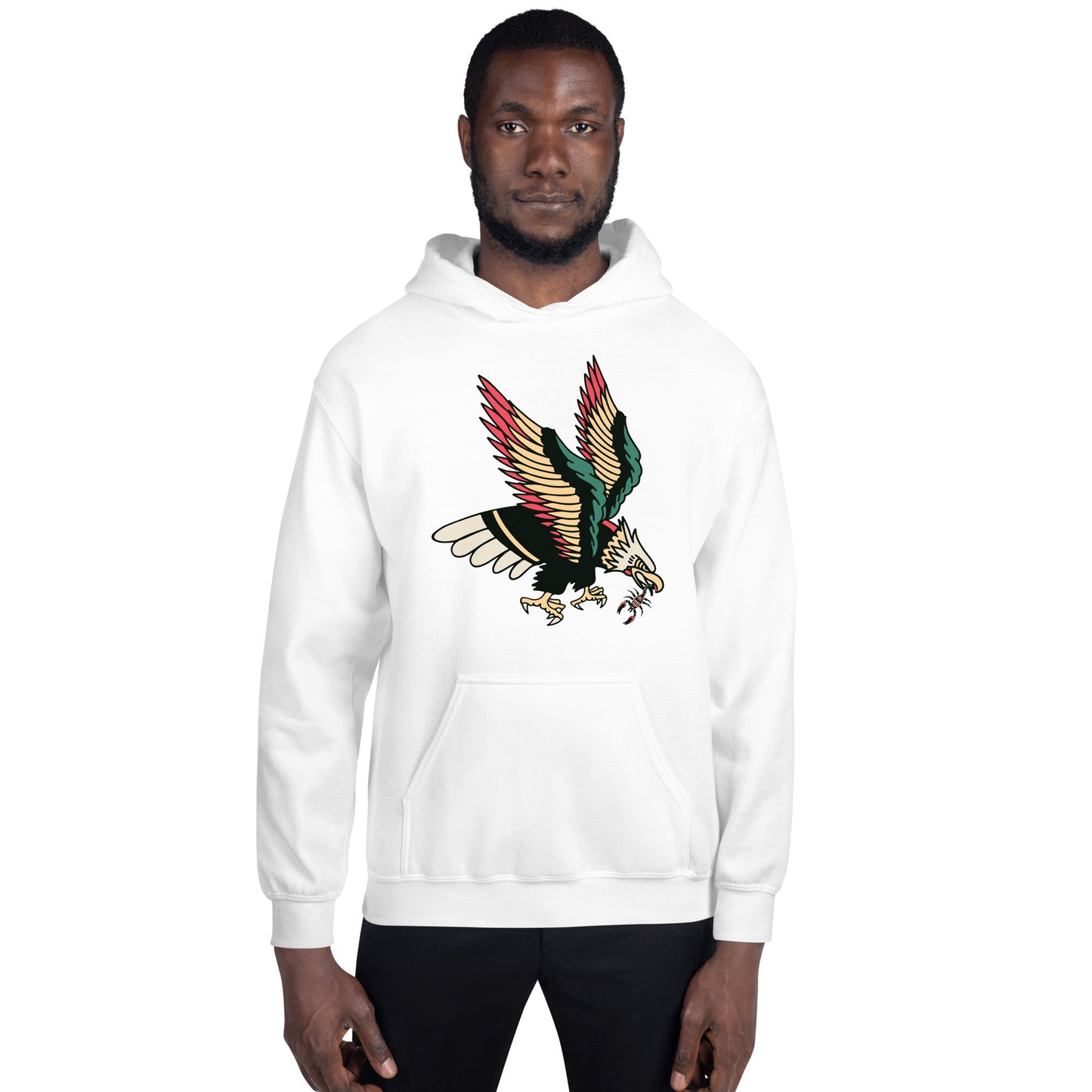 Eagle Con Escorpión Unisex Hoodie