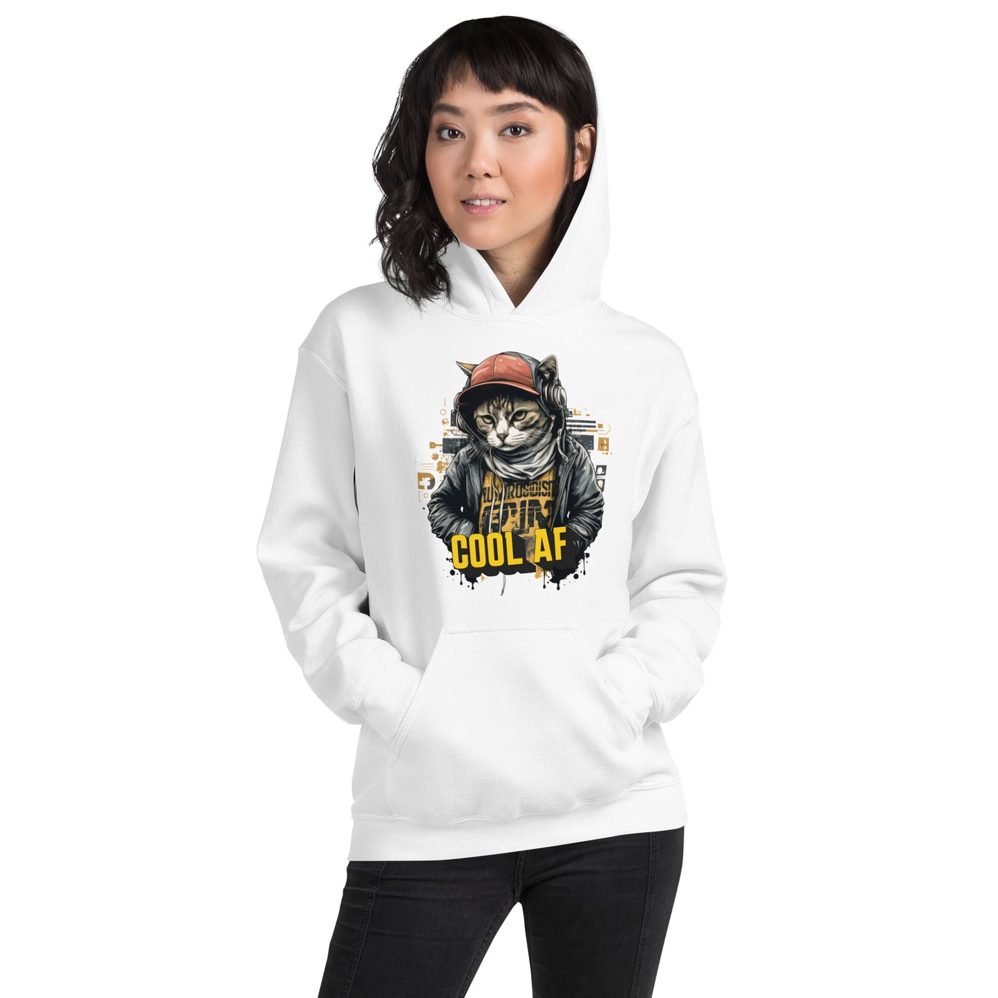 Cool AF Cat Unisex Hoodie