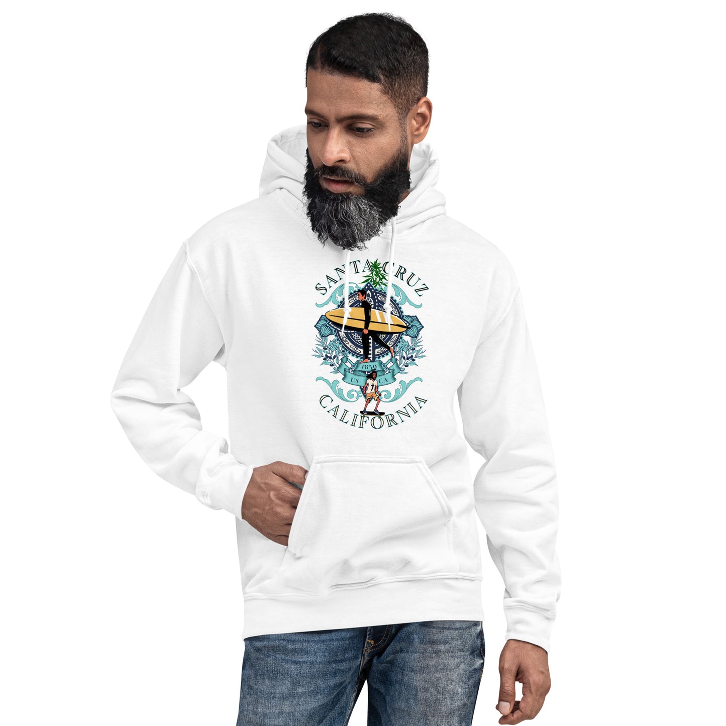 Santa Cruz California Unisex Hoodie