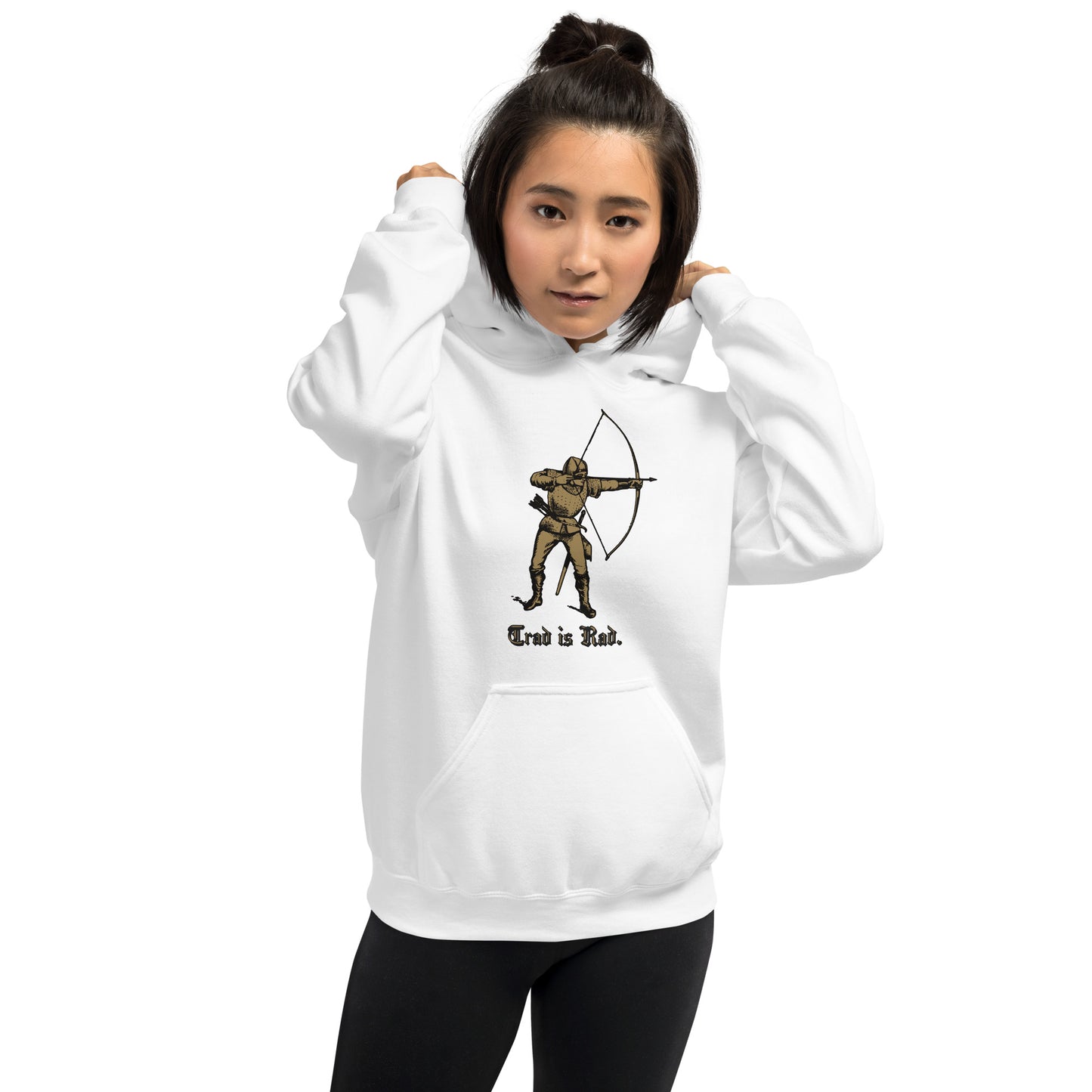 Traditional Archery is Rad Unisex Hoodie