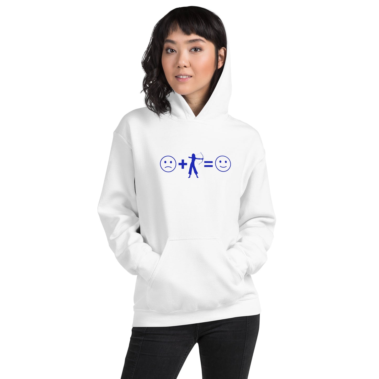 Archery Equals Happiness Unisex Hoodie