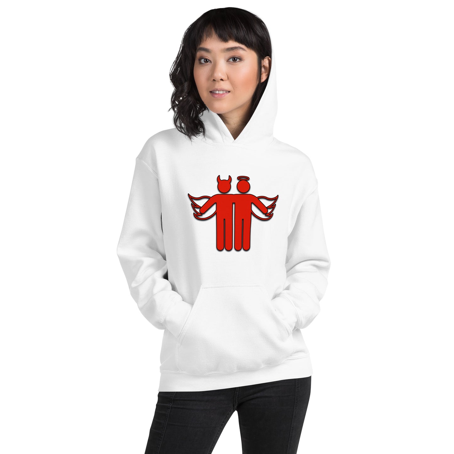 Devil & Angel Unisex Hoodie