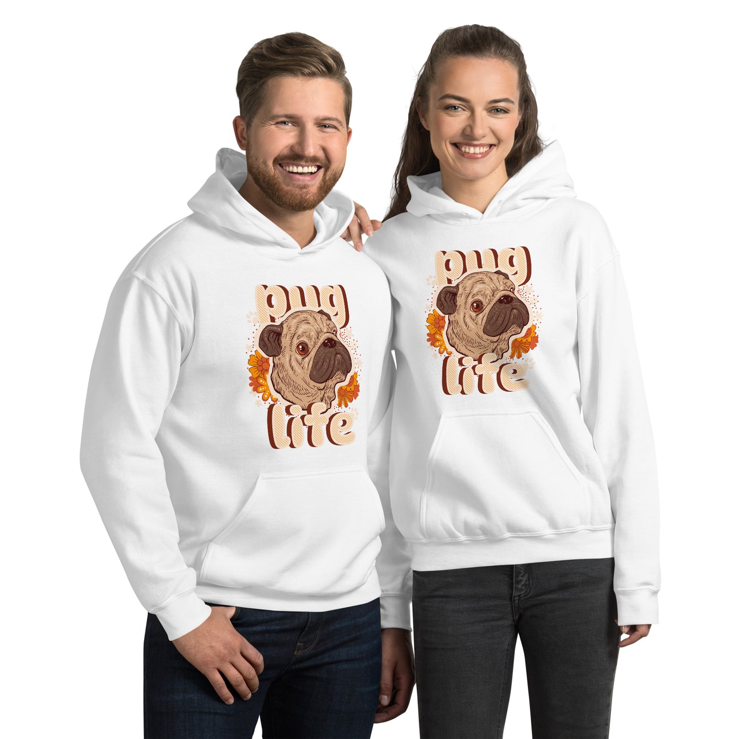 Pug Life Unisex Hoodie