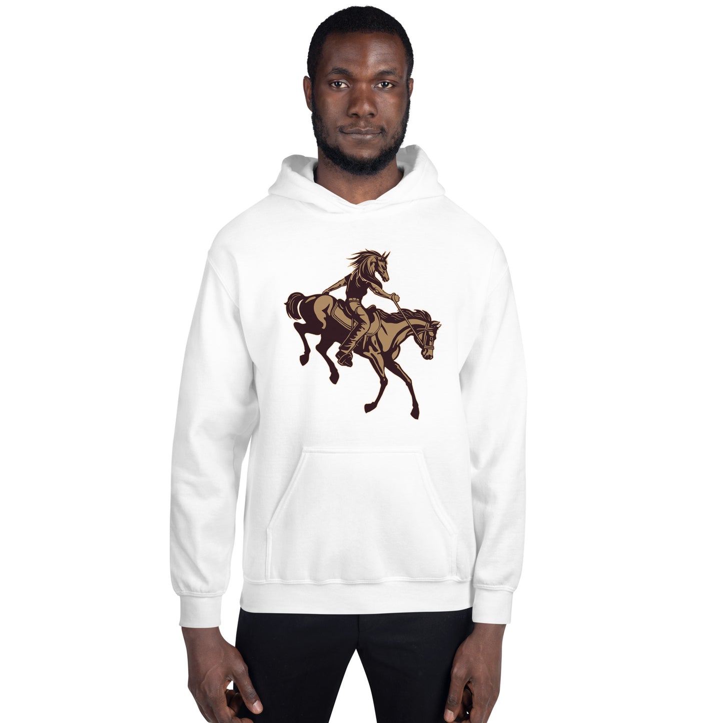 Horse-Man Unisex Hoodie