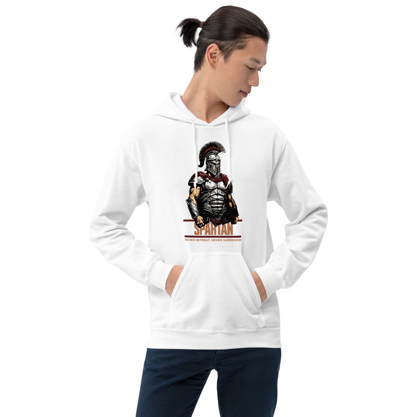 SPARTAN: Never Retreat, Never Surrender Unisex Hoodie