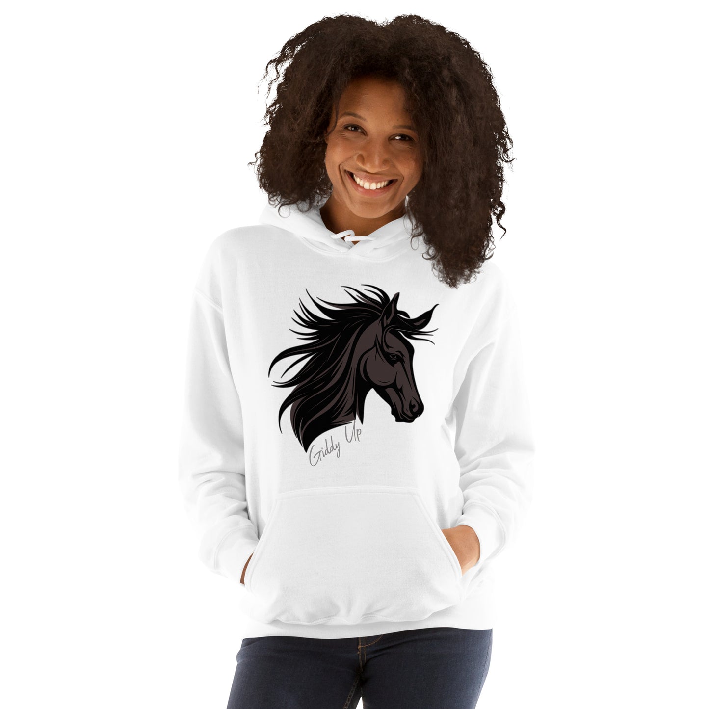 Giddy Up Horse Unisex Hoodie