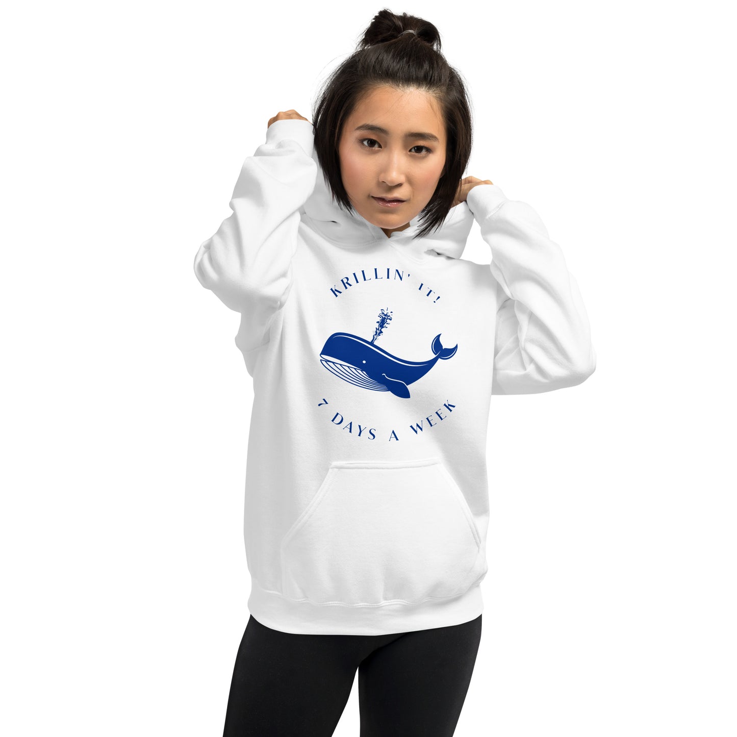 Whales Krillin' It! Unisex Hoodie