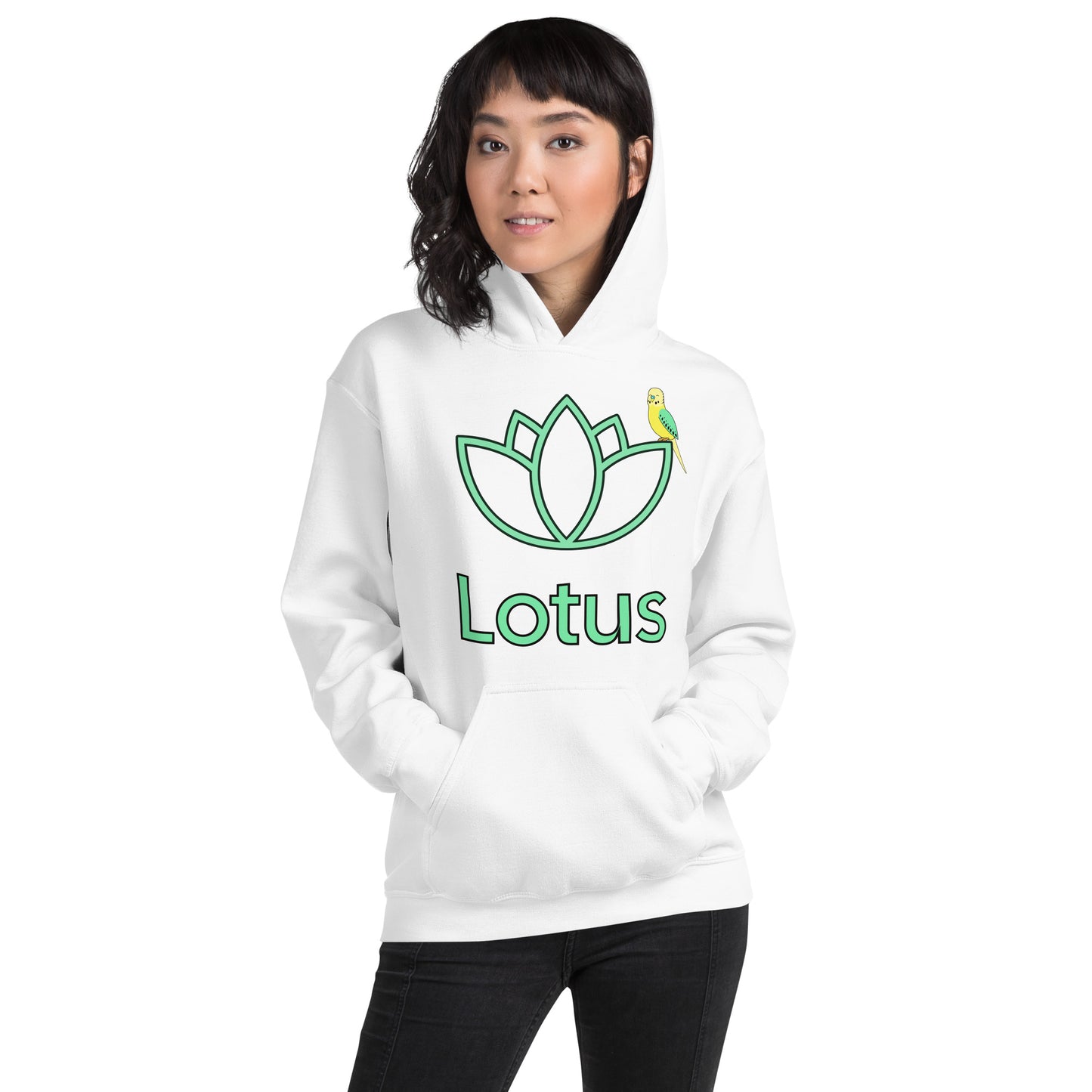 Lotus Bird Unisex Hoodie