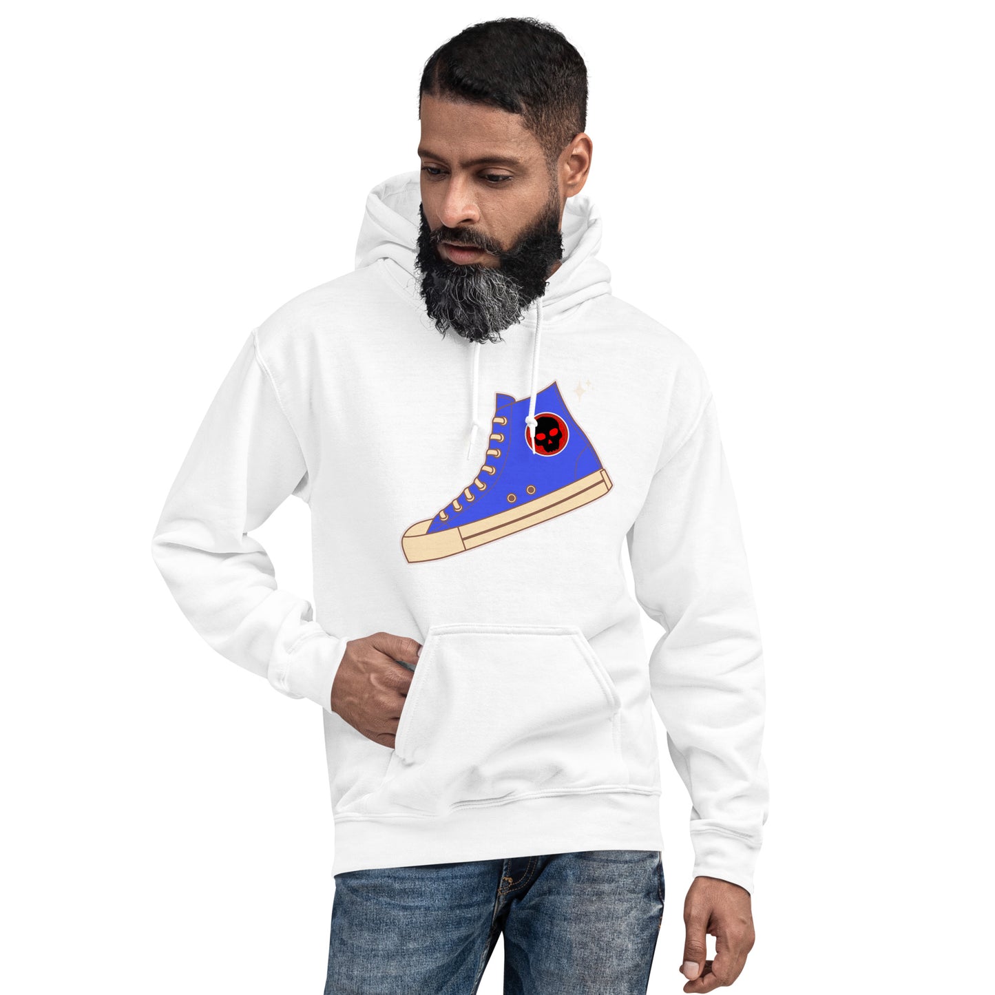 High Top Sneaker Unisex Hoodie