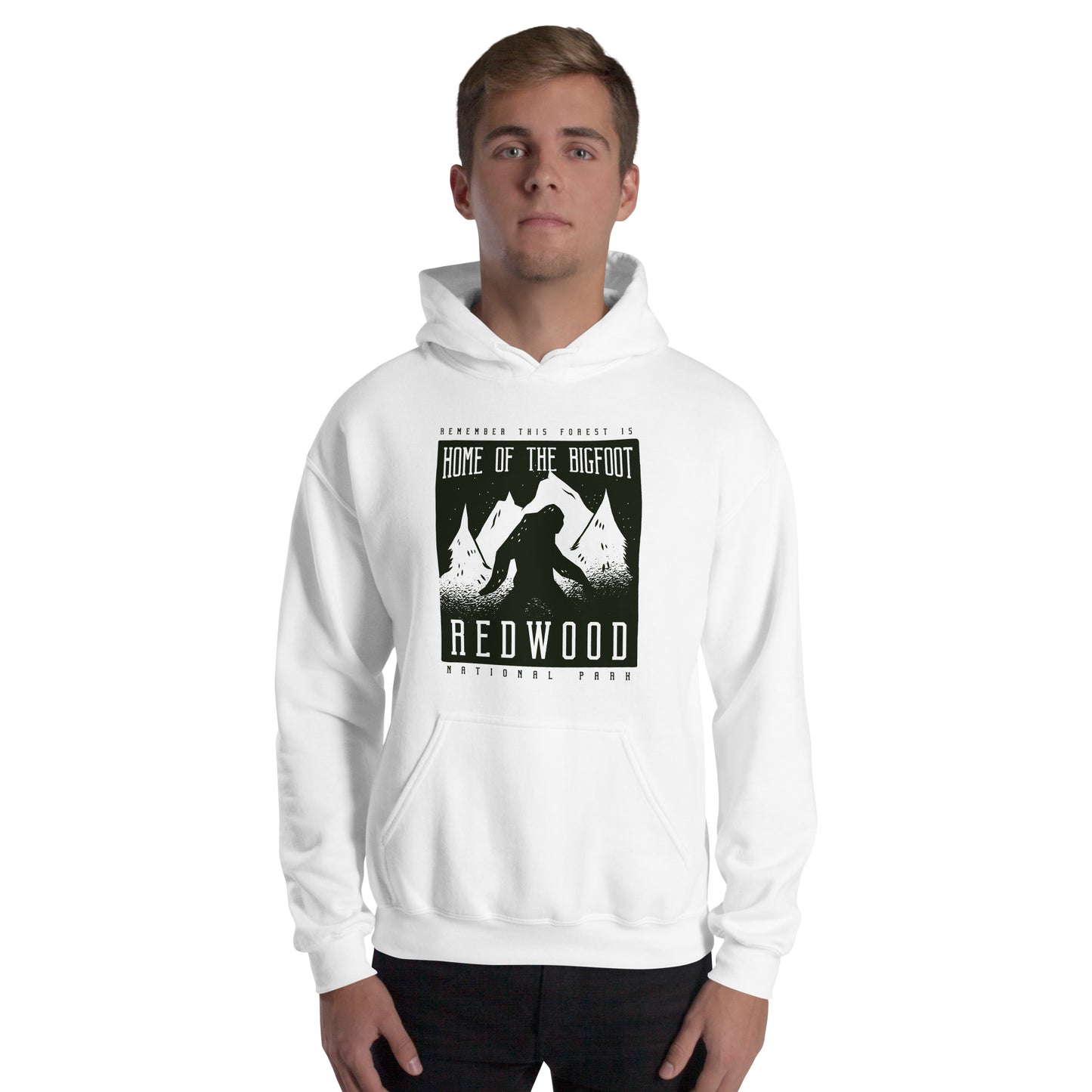 Bigfoot Redwood Unisex Hoodie