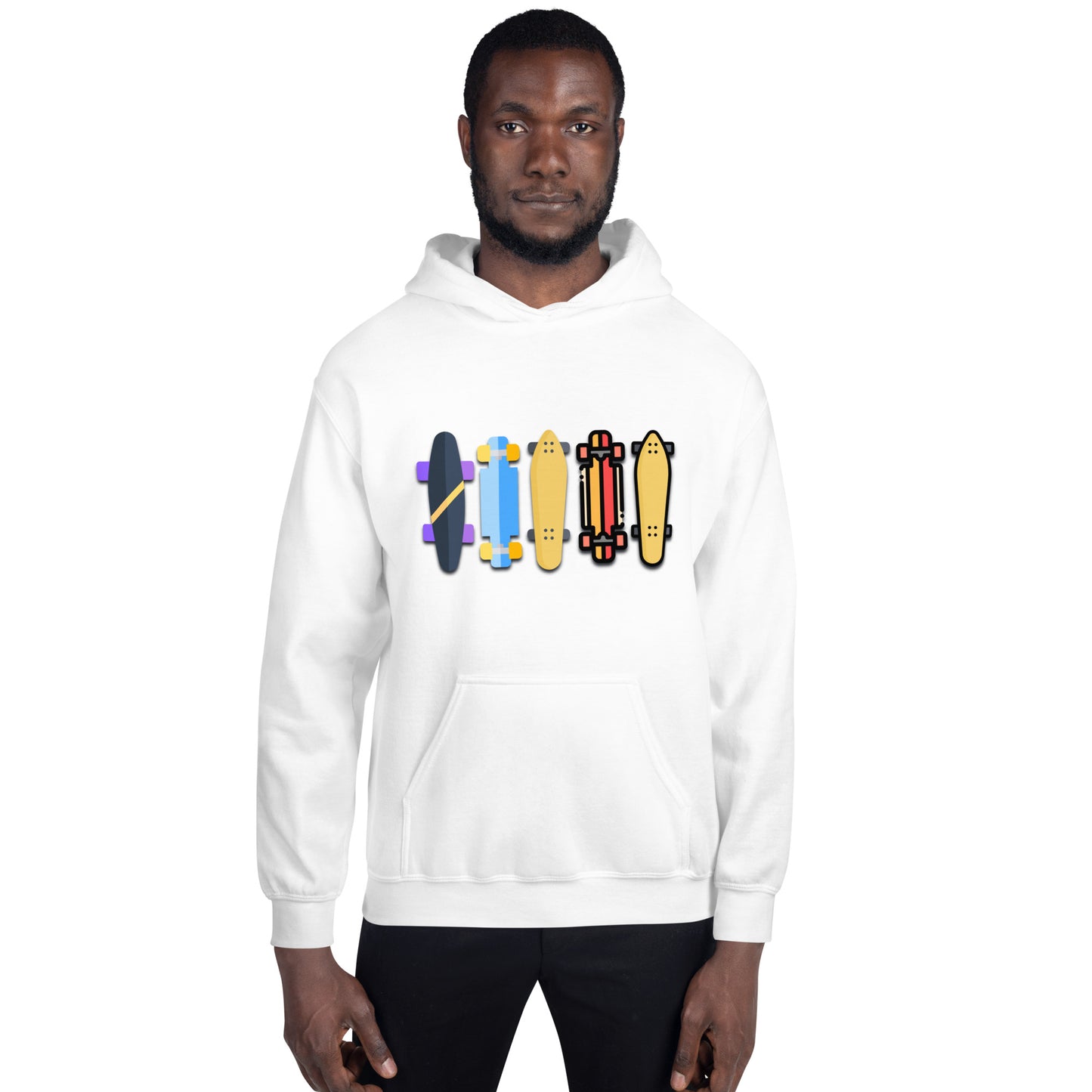 Skateboard Decks Unisex Hoodie