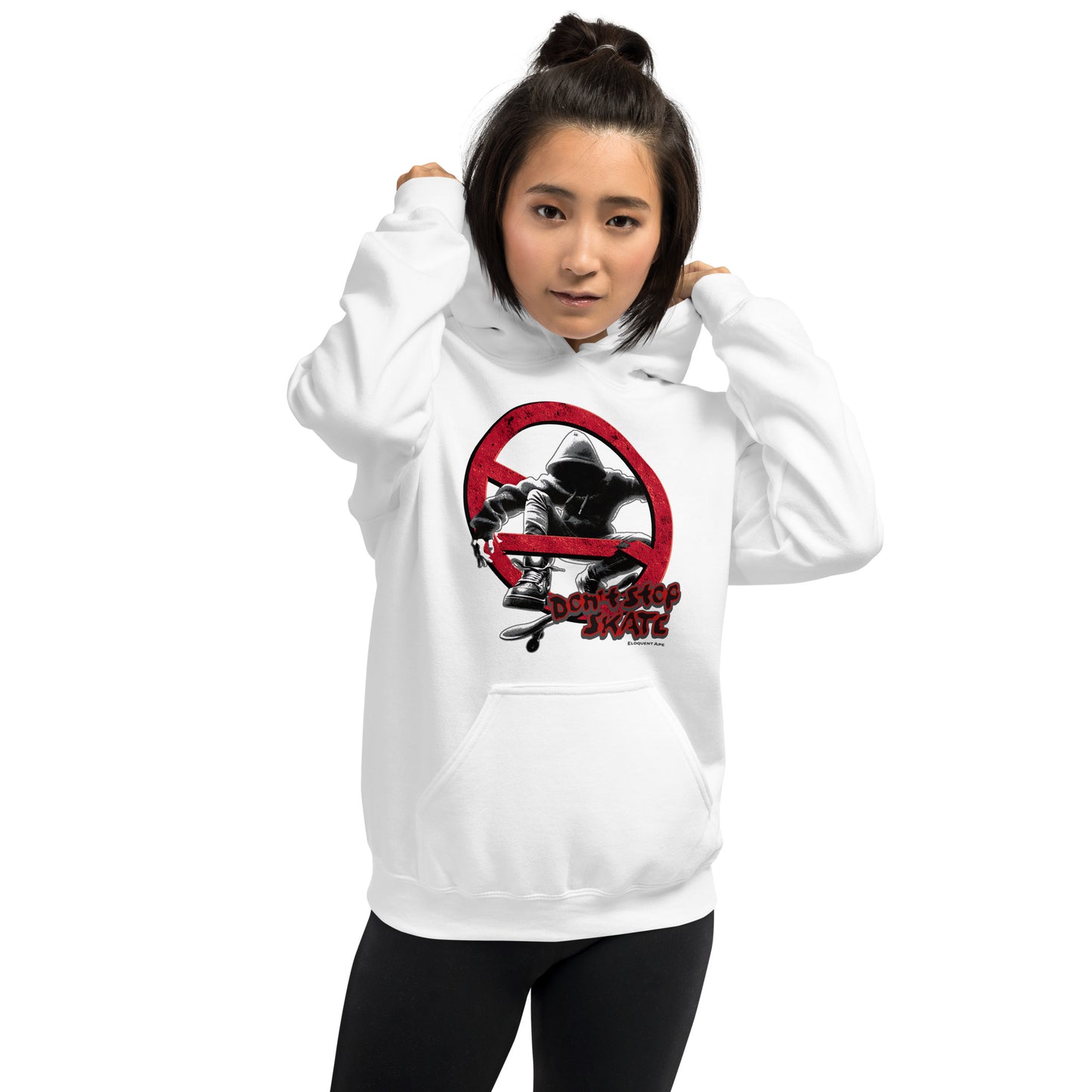 Don't Stop, Skate Unisex Hoodie