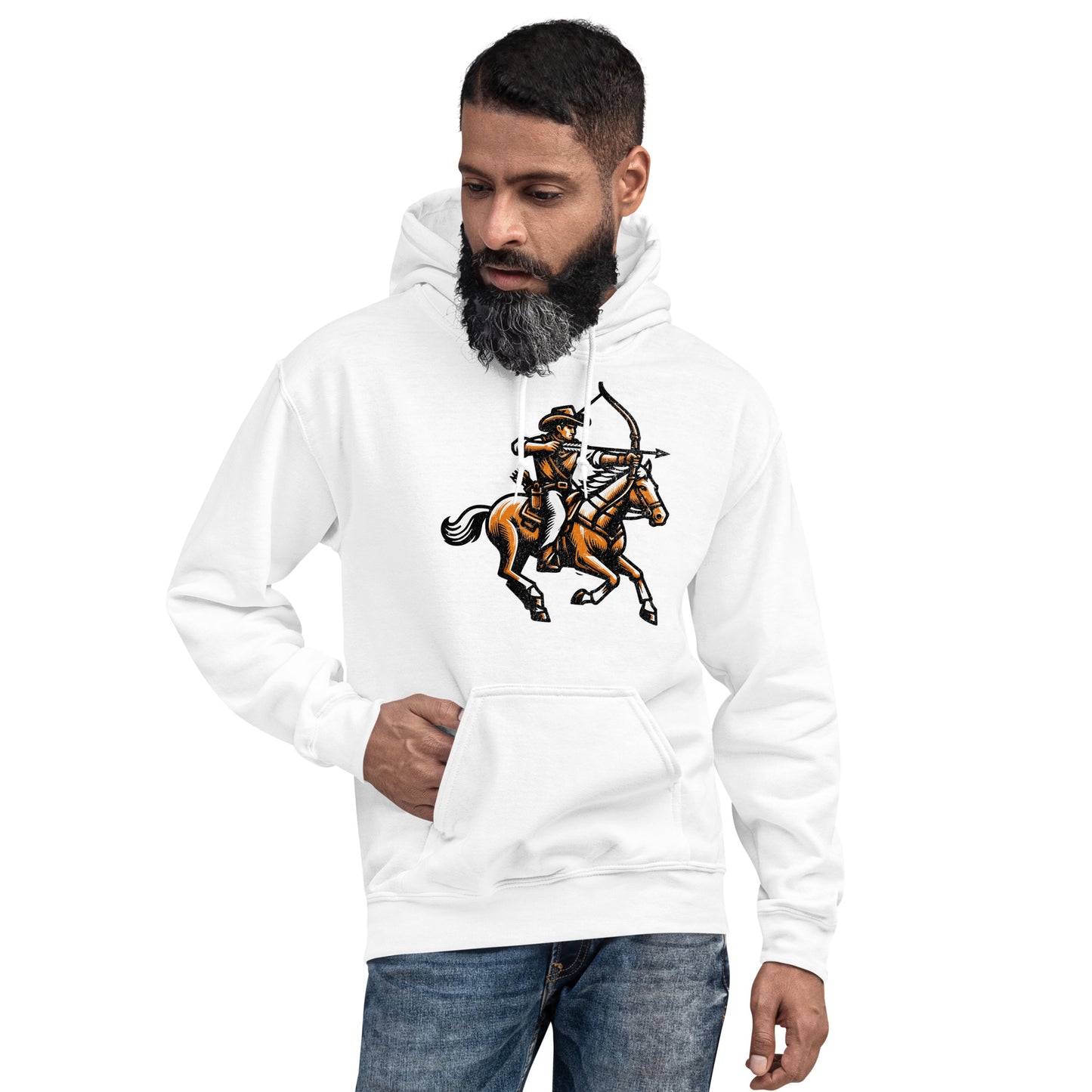 Cowboy Archer Unisex Hoodie