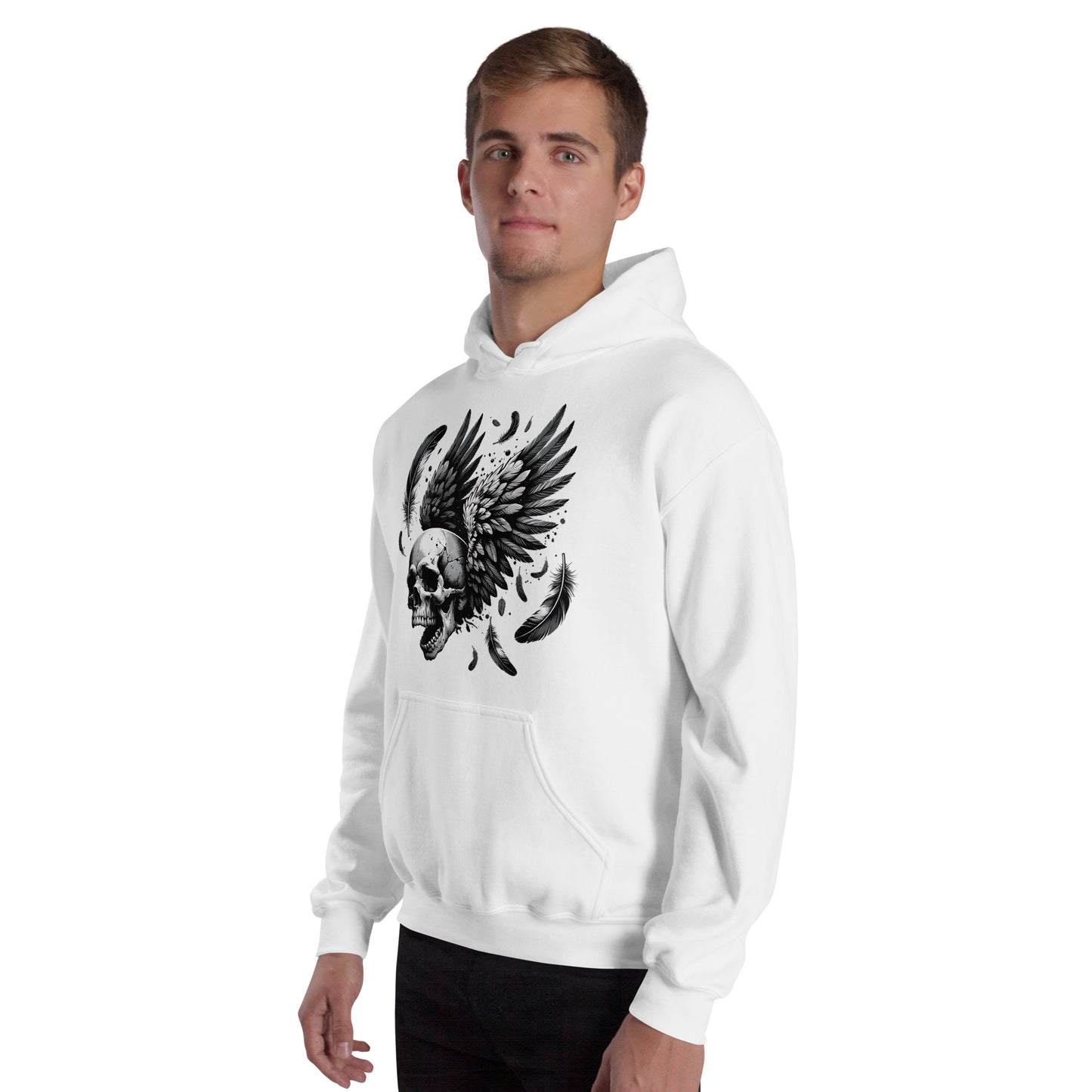 Flying Skull Unisex Hoodie