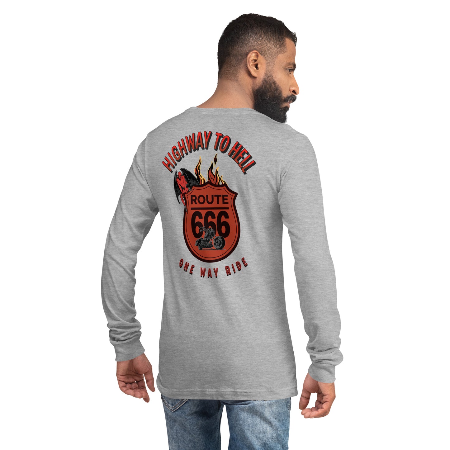 Highway to Hell Unisex Long Sleeve Shirt