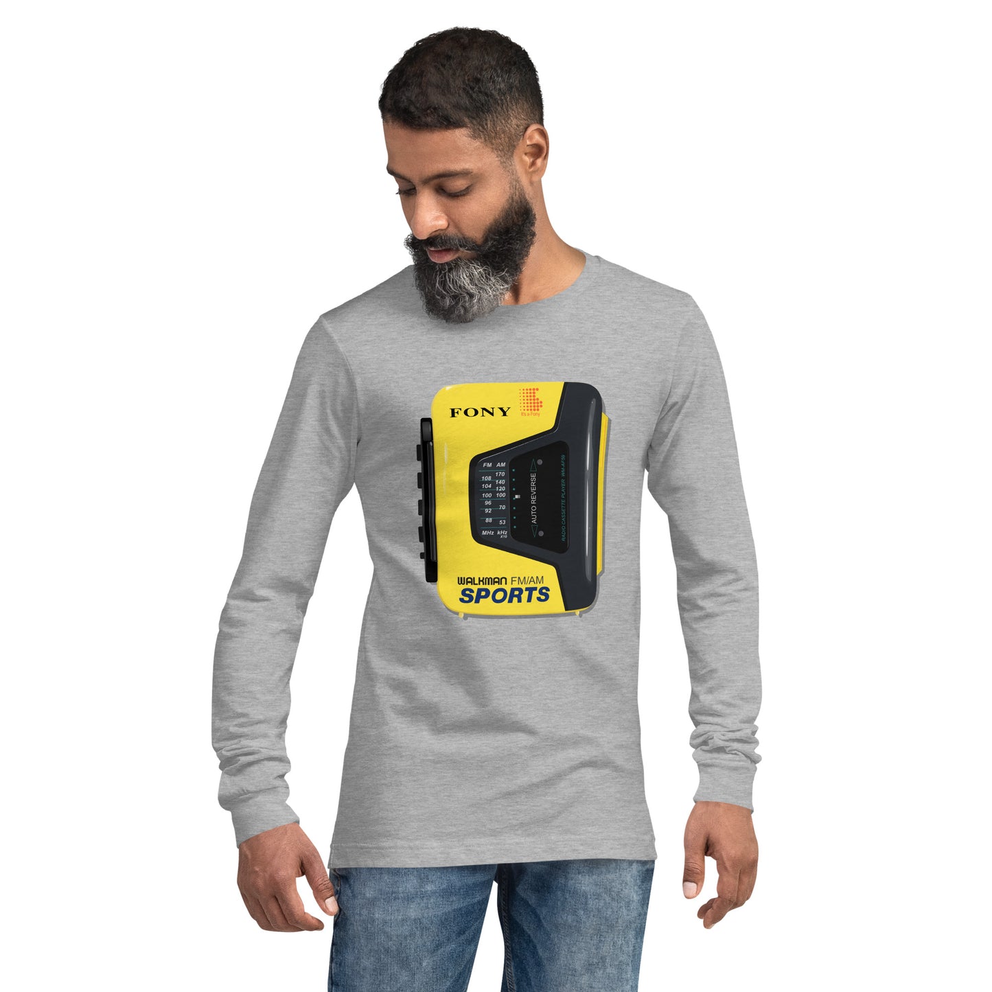 FONY Sports Walkman Unisex Long Sleeve Shirt