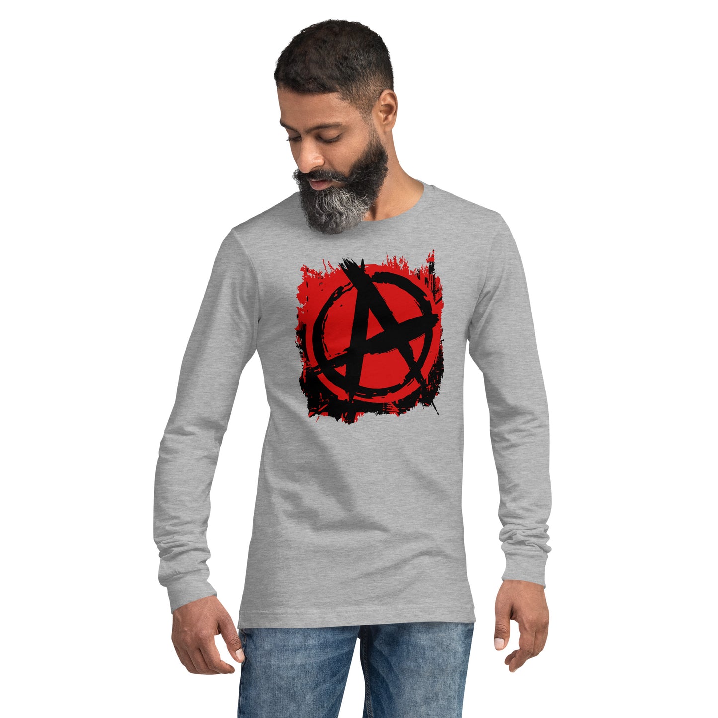 Anarchy Graffiti Unisex Long Sleeve Shirt