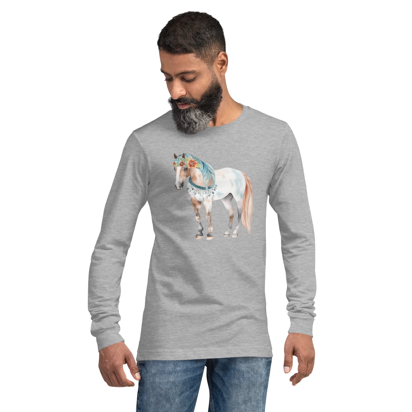 Storybook Horse Unisex Long Sleeve Shirt