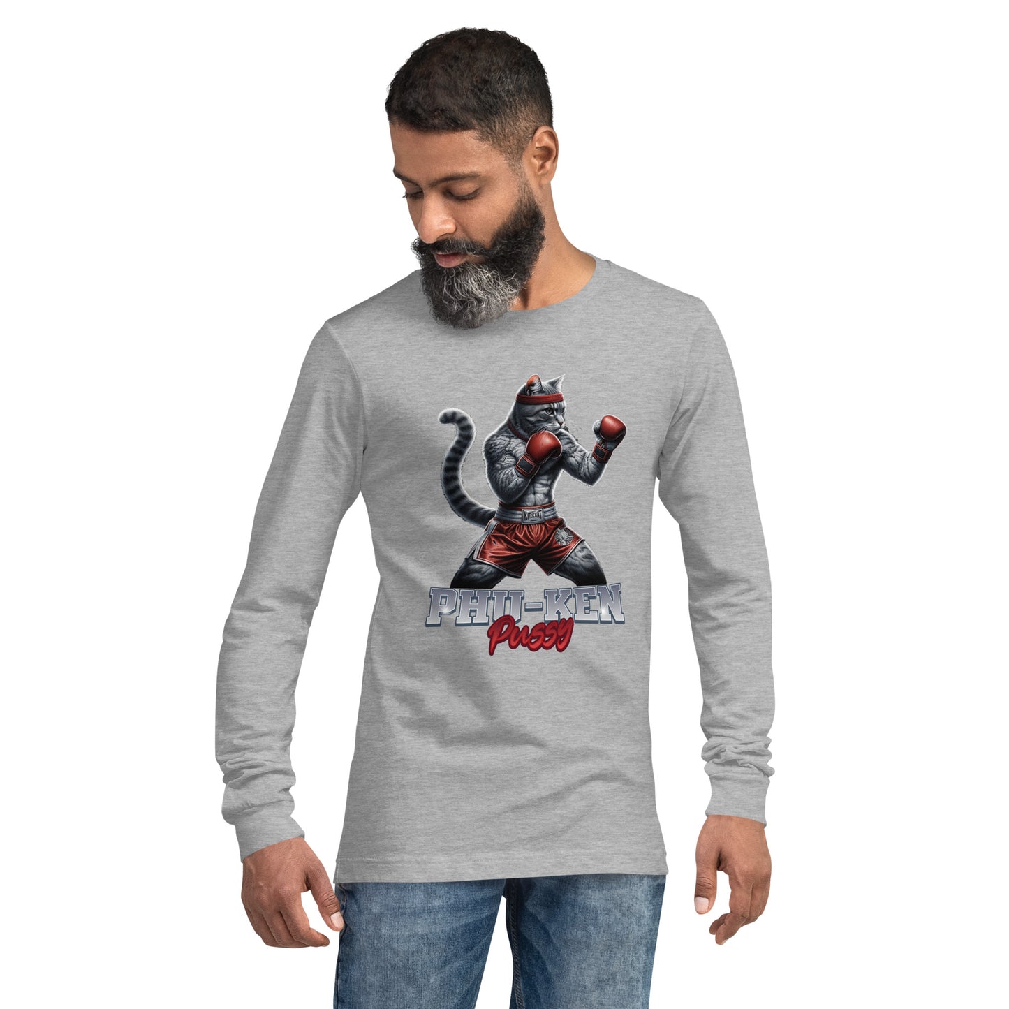 Phu-Ken Pussy Cat Unisex Long Sleeve Shirt