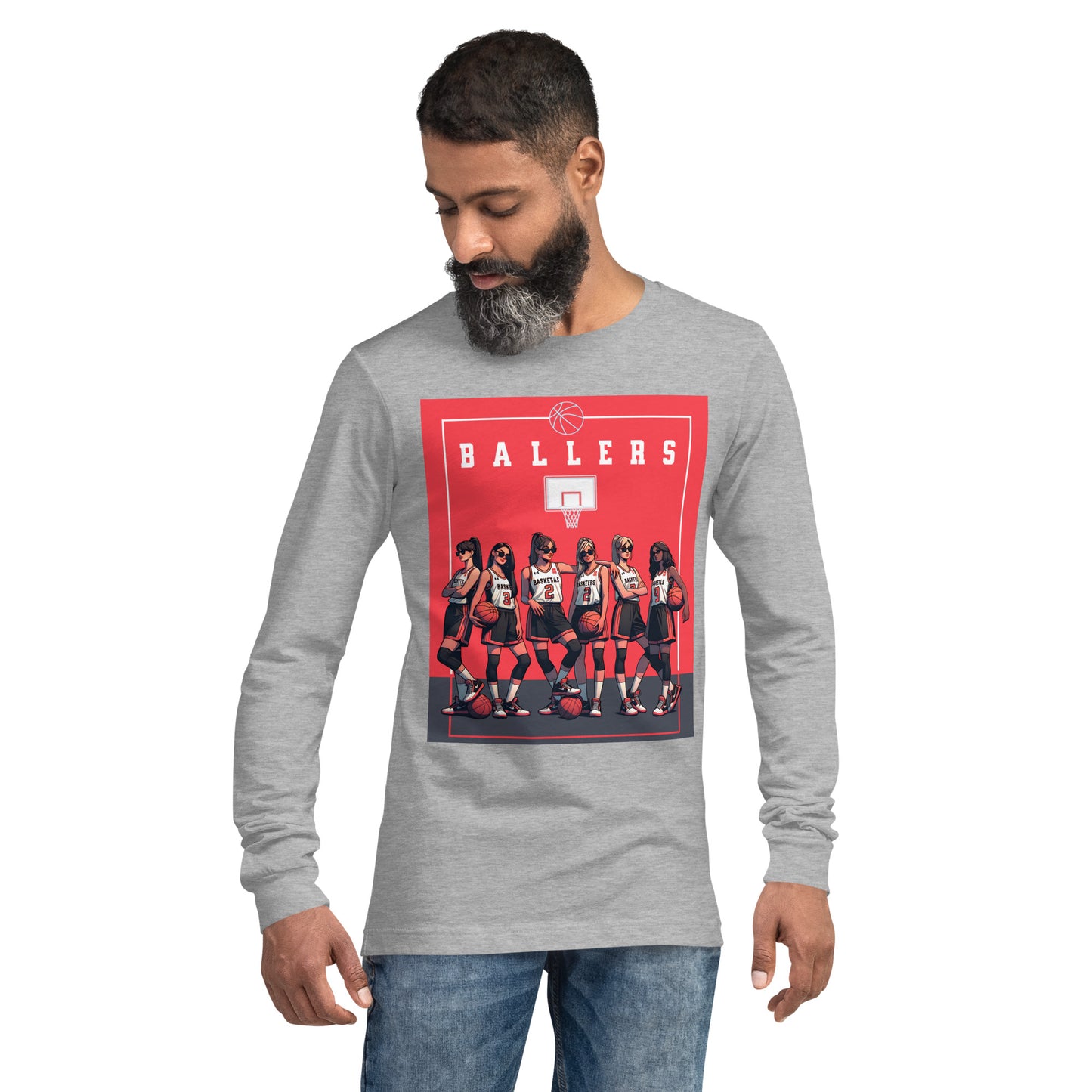 Basketball Ballers Unisex Long Sleeve Shirt