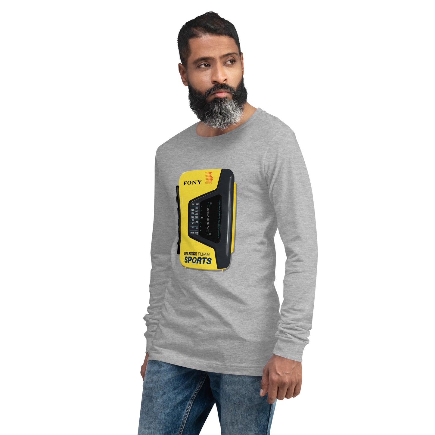 FONY Sports Walkman Unisex Long Sleeve Shirt