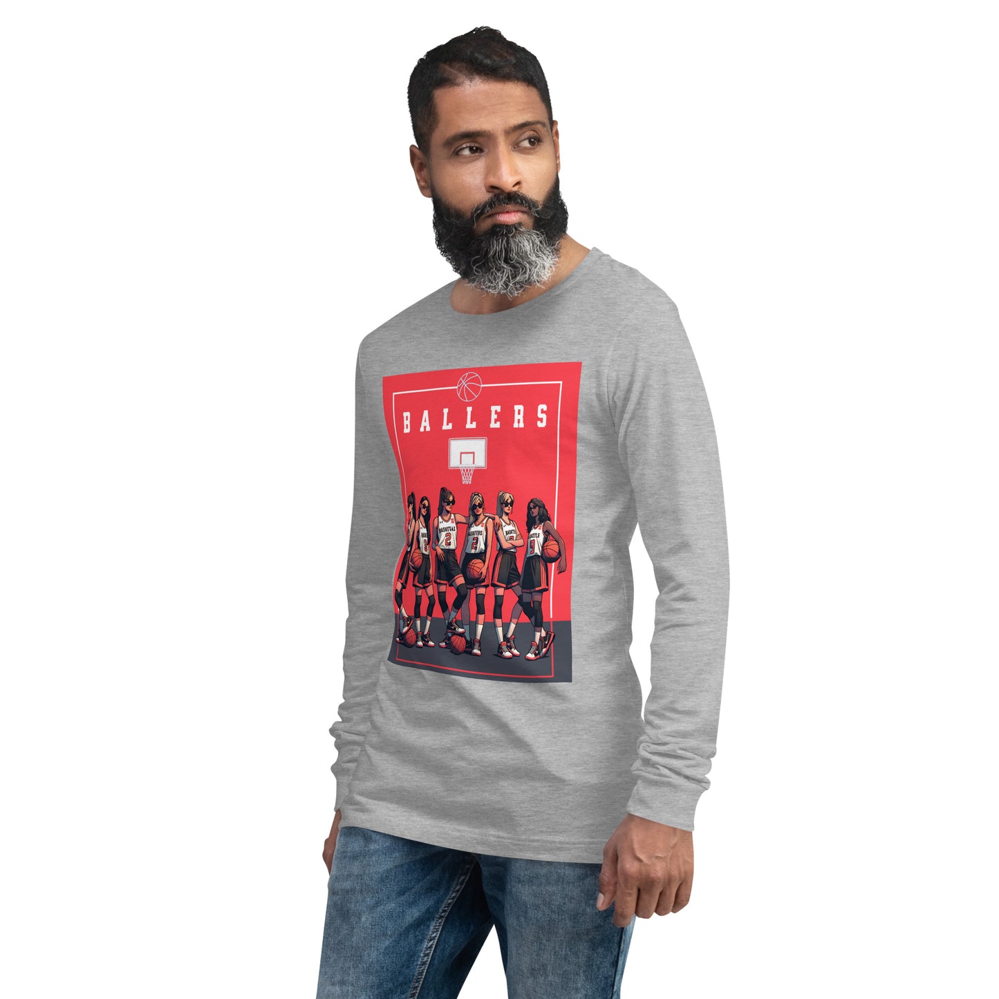 Basketball Ballers Unisex Long Sleeve Shirt