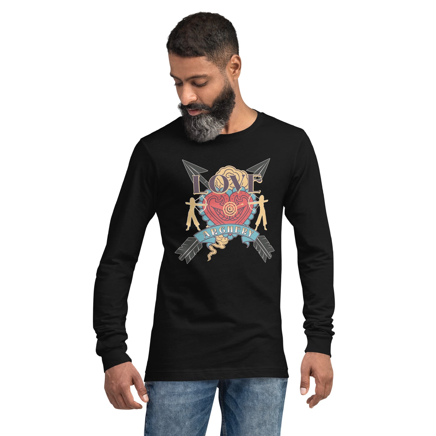 Archery Love Unisex Long Sleeve Shirt