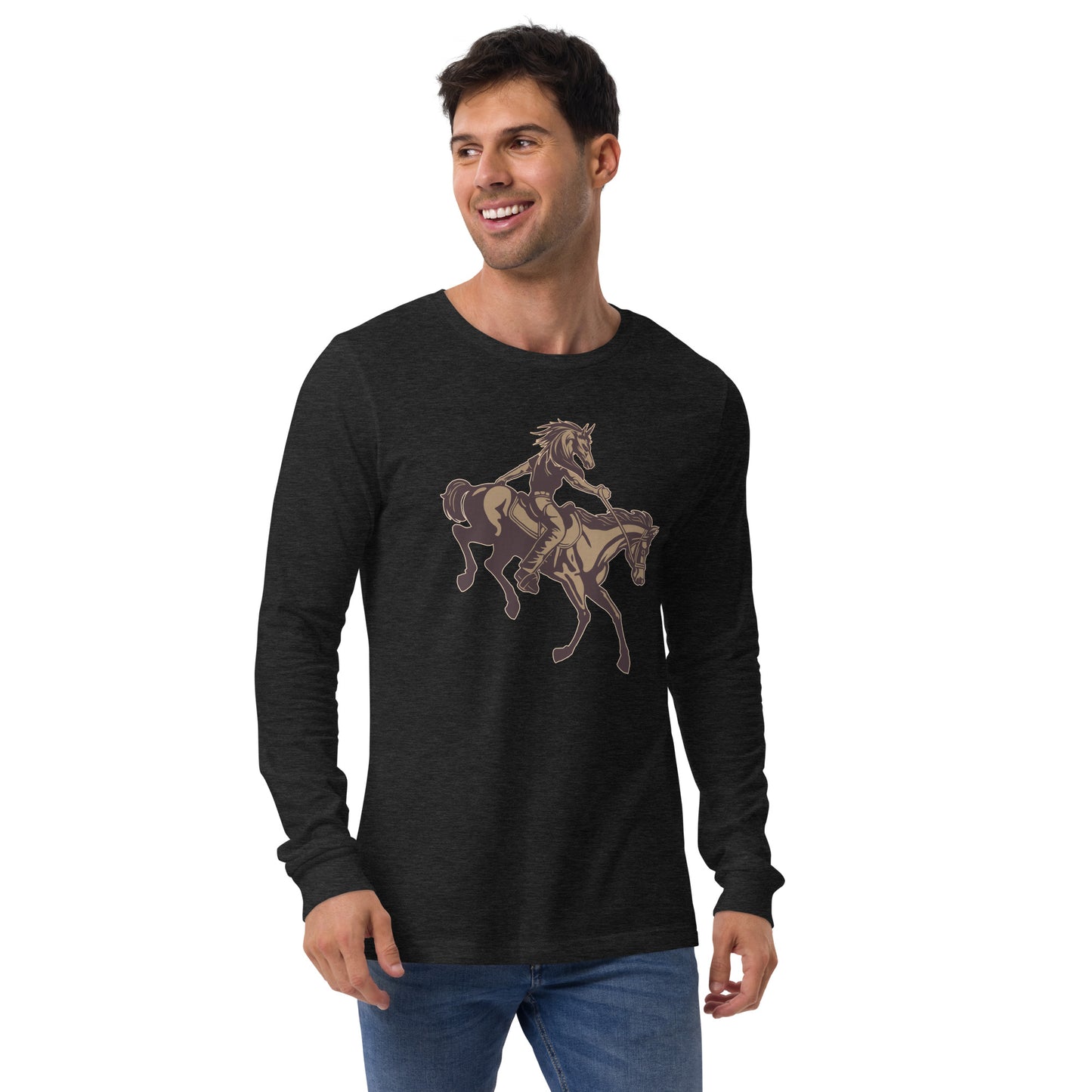 Horse-Man Unisex Long Sleeve Shirt