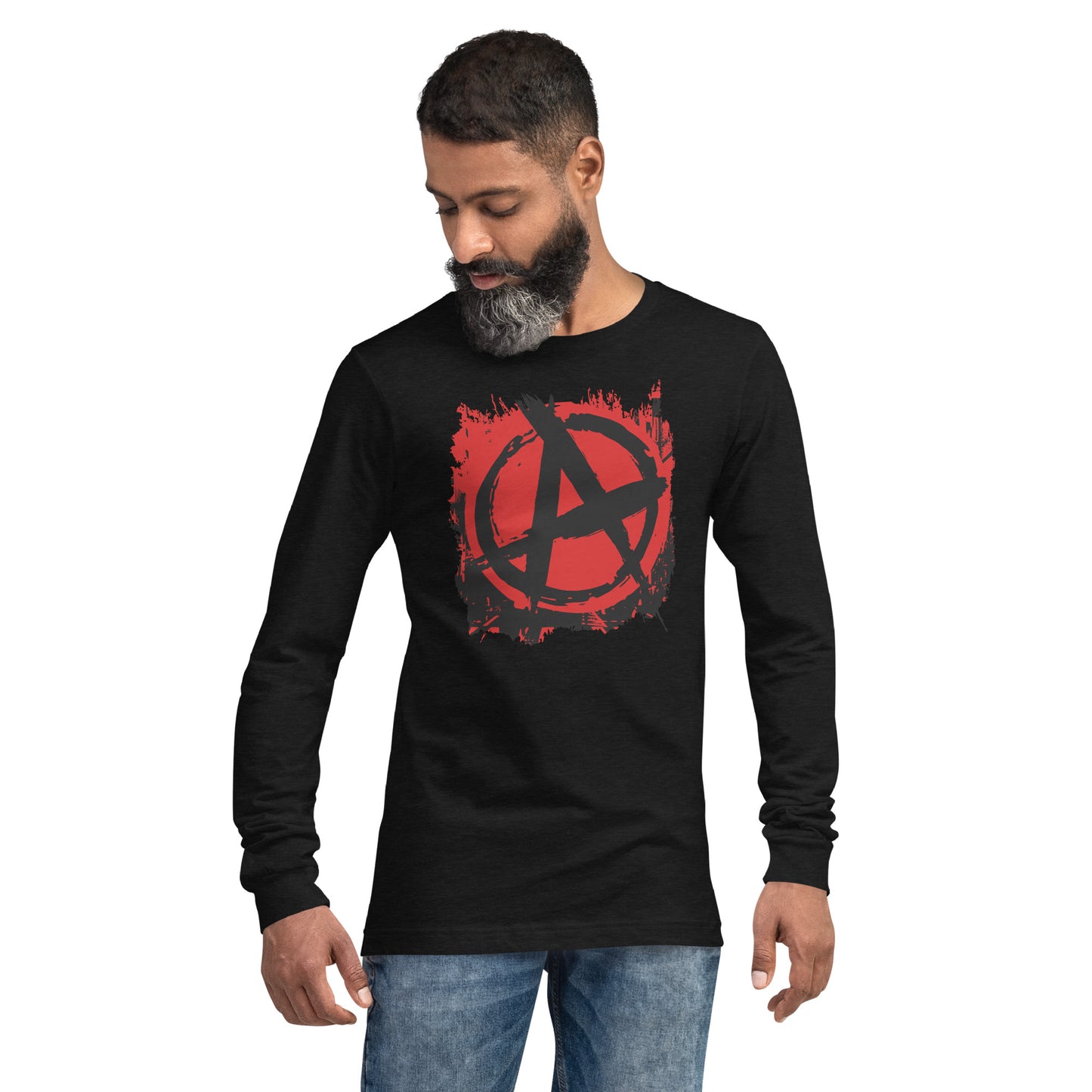 Anarchy Graffiti Unisex Long Sleeve Shirt