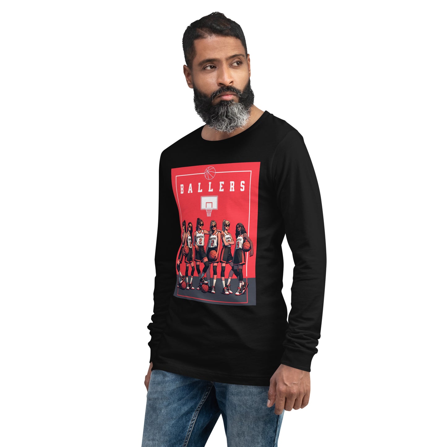 Basketball Ballers Unisex Long Sleeve Shirt