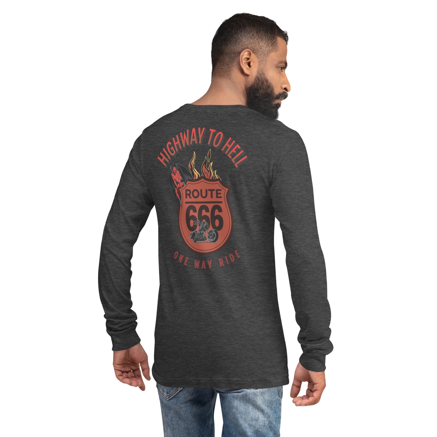 Highway to Hell Unisex Long Sleeve Shirt