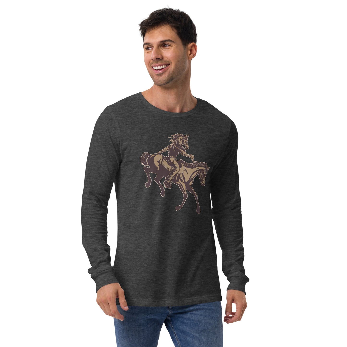 Horse-Man Unisex Long Sleeve Shirt