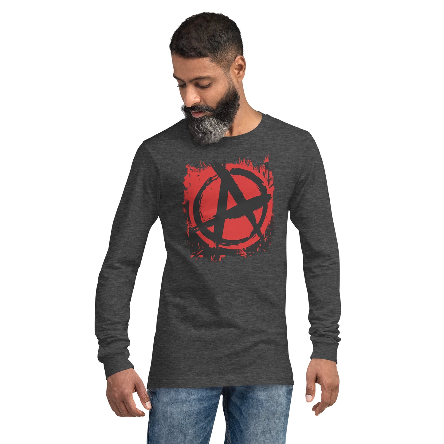 Anarchy Graffiti Unisex Long Sleeve Shirt