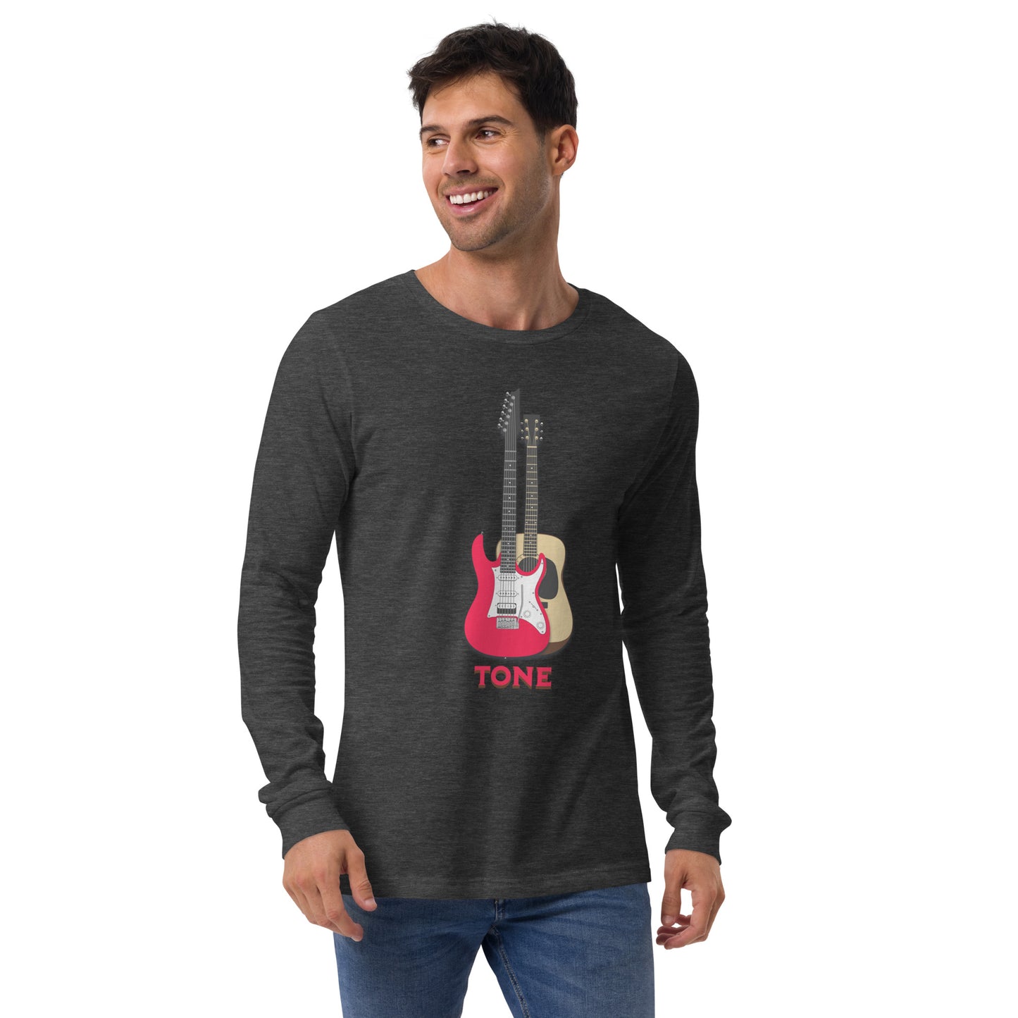 Two Tone Guitars Unisex Long Sleeve Shirt