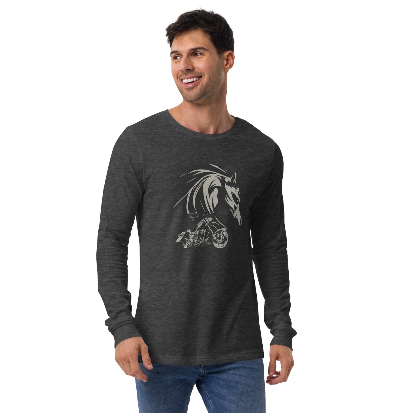 Spirit of a Steel Horse Unisex Long Sleeve Shirt