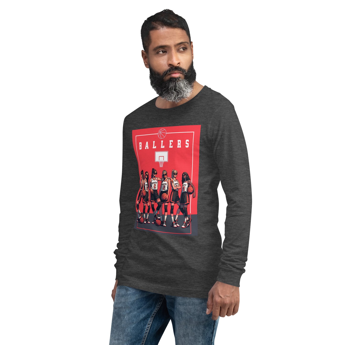 Basketball Ballers Unisex Long Sleeve Shirt