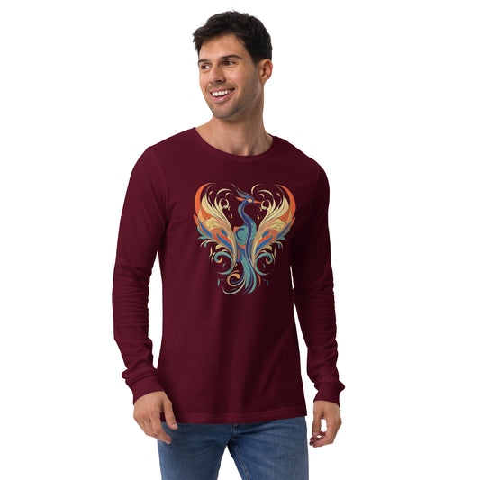 Rising Phoenix Unisex Long Sleeve Shirt