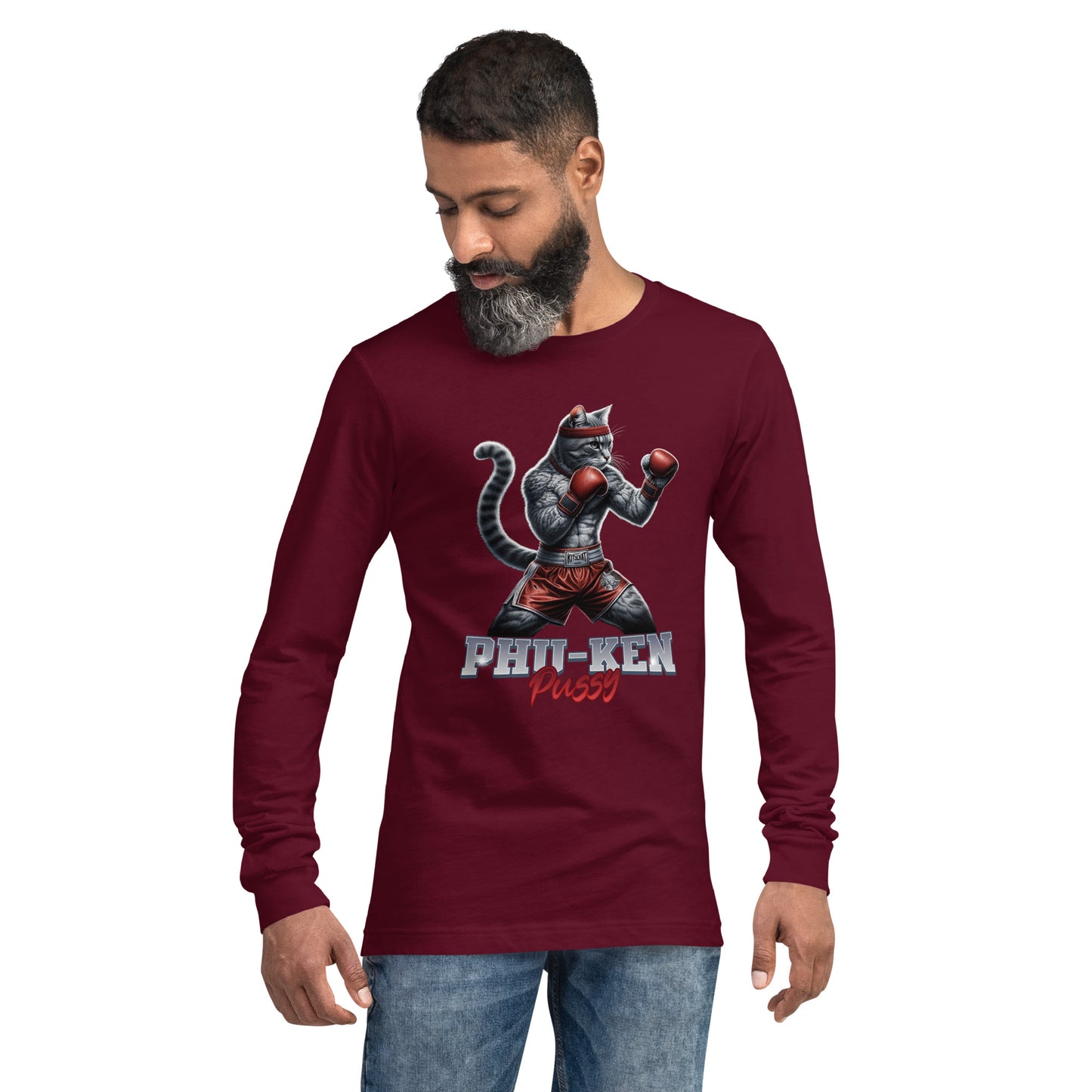 Phu-Ken Pussy Cat Unisex Long Sleeve Shirt