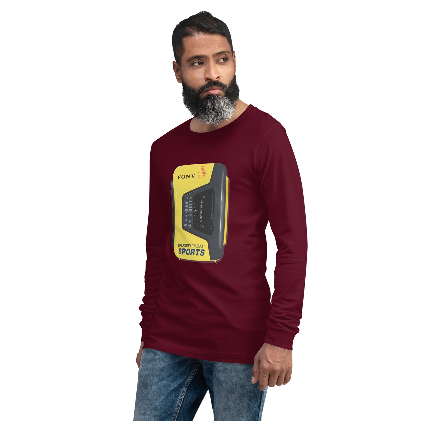 FONY Sports Walkman Unisex Long Sleeve Shirt