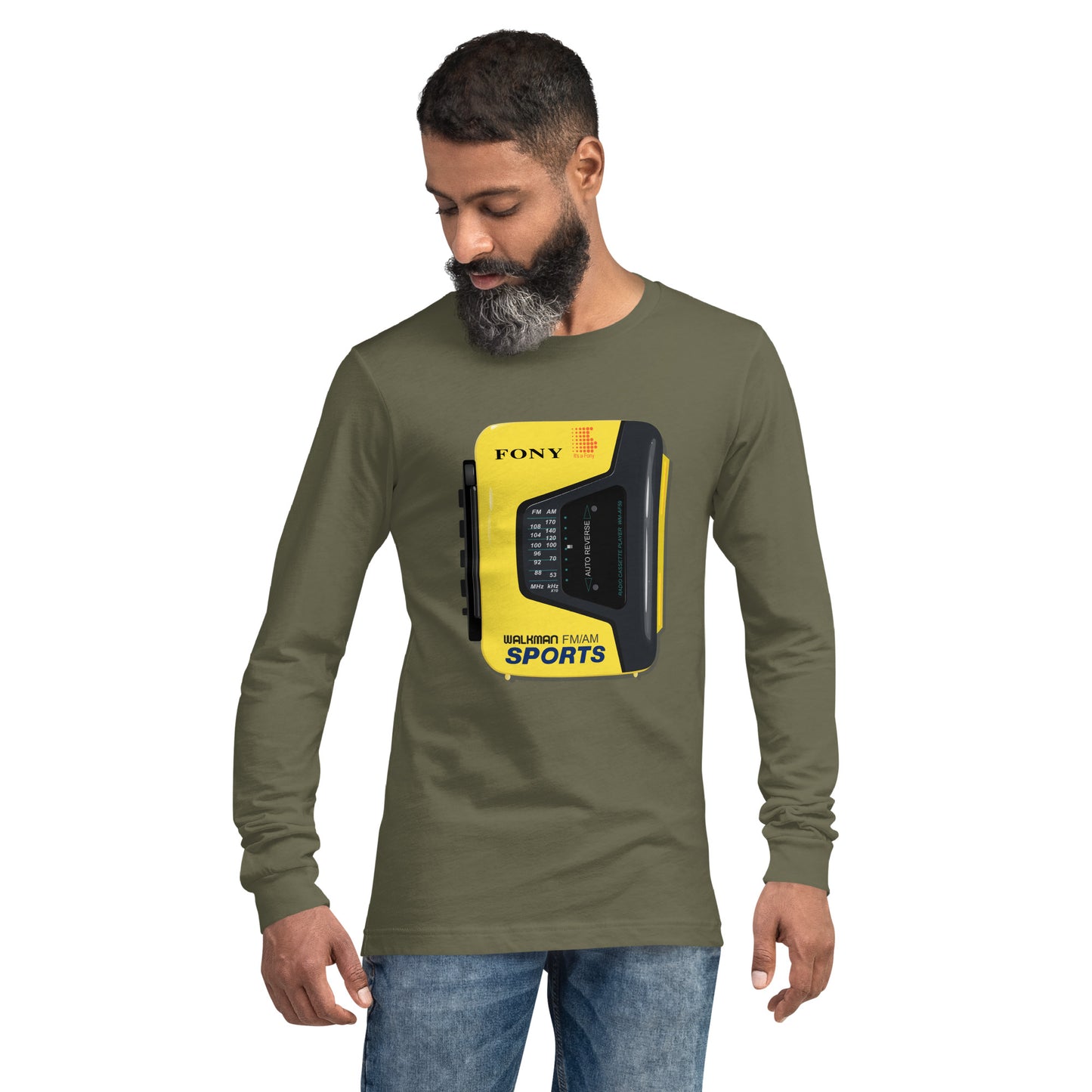 FONY Sports Walkman Unisex Long Sleeve Shirt