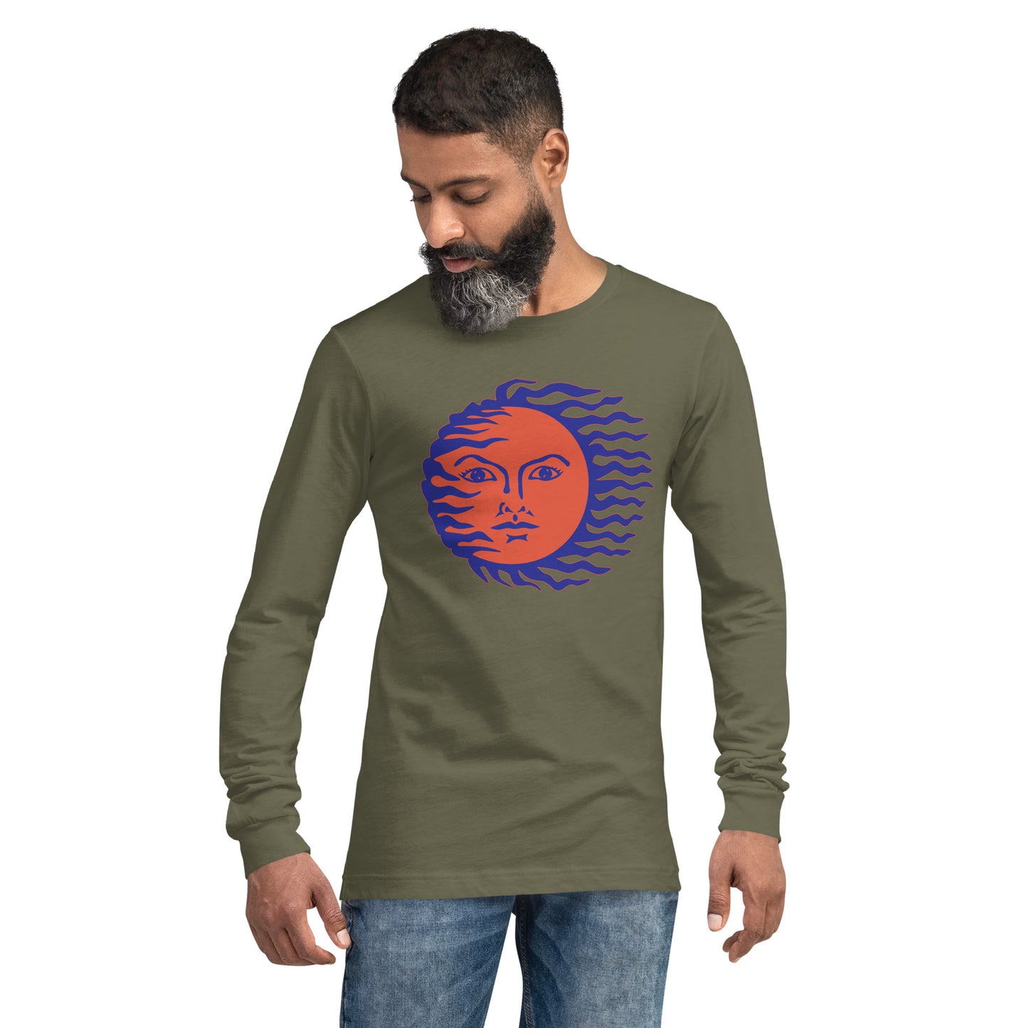 Fireball Sun Unisex Long Sleeve Shirt