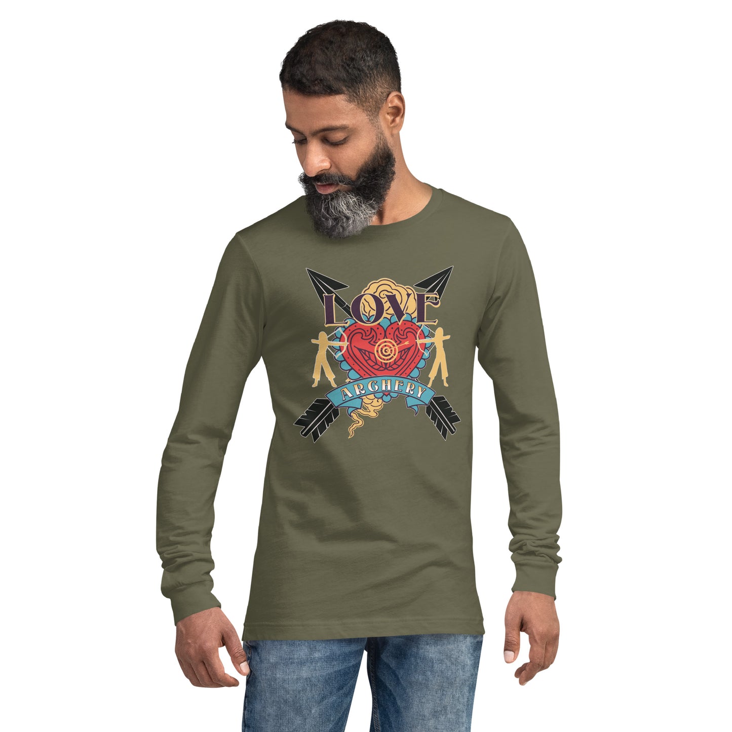 Archery Love Unisex Long Sleeve Shirt