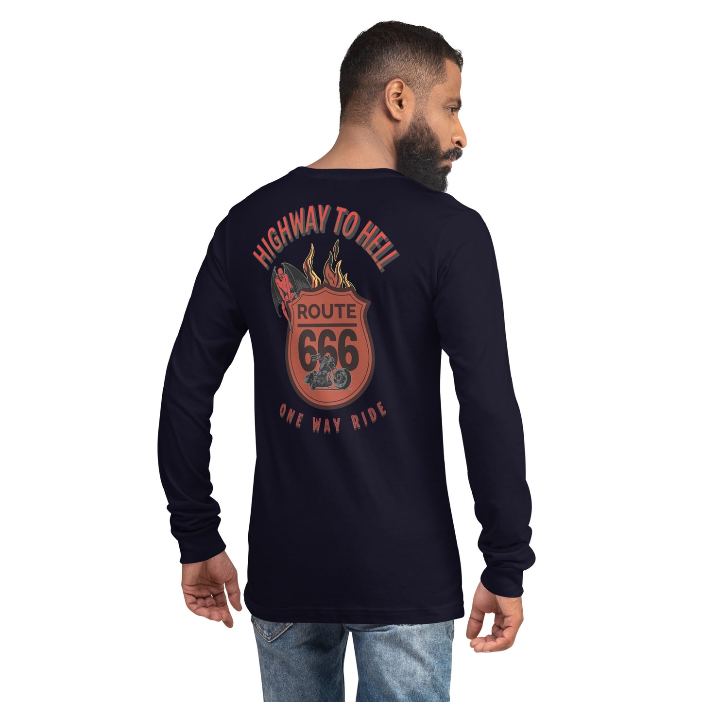 Highway to Hell Unisex Long Sleeve Shirt